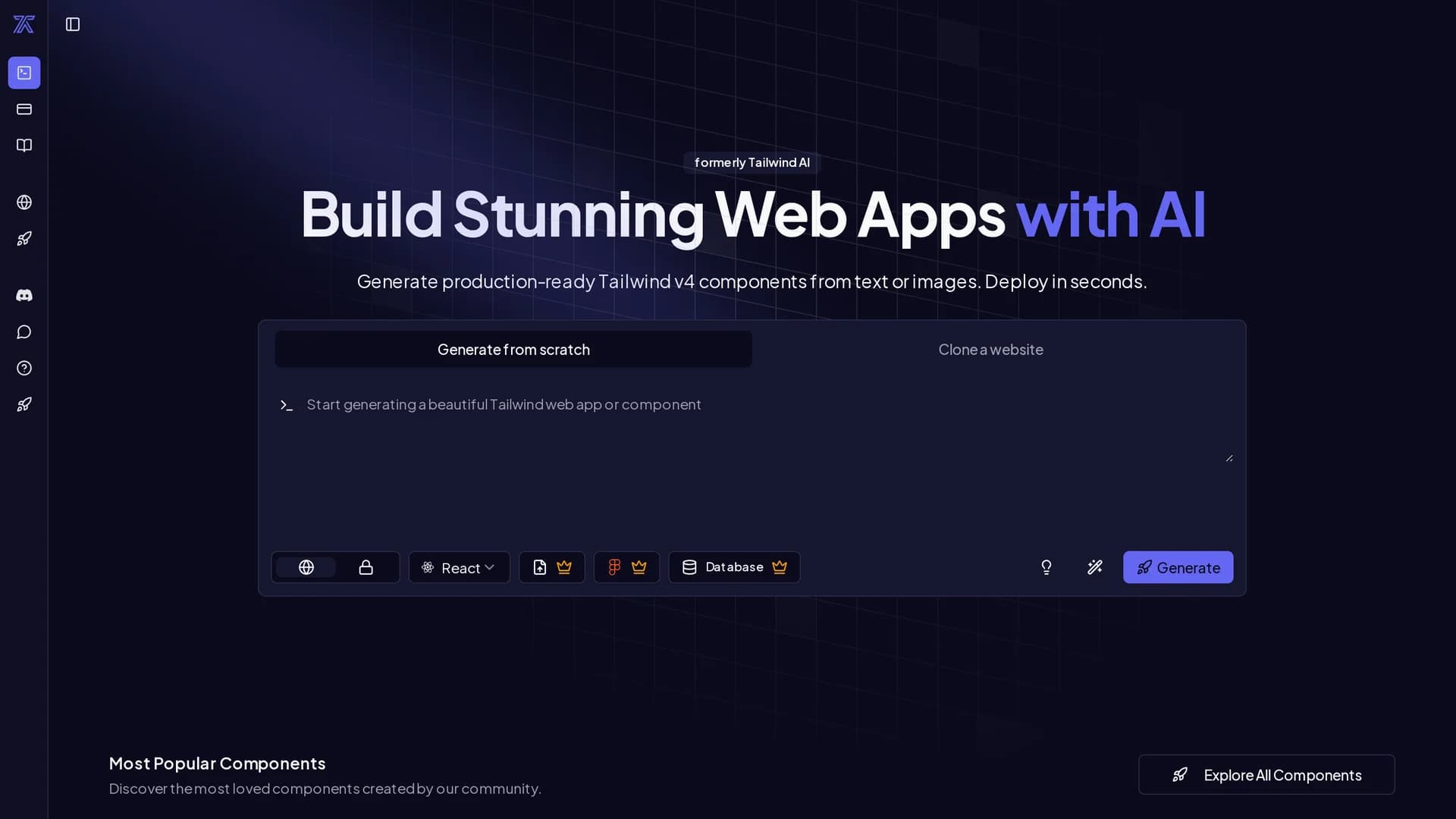 tailwind-ai homepage