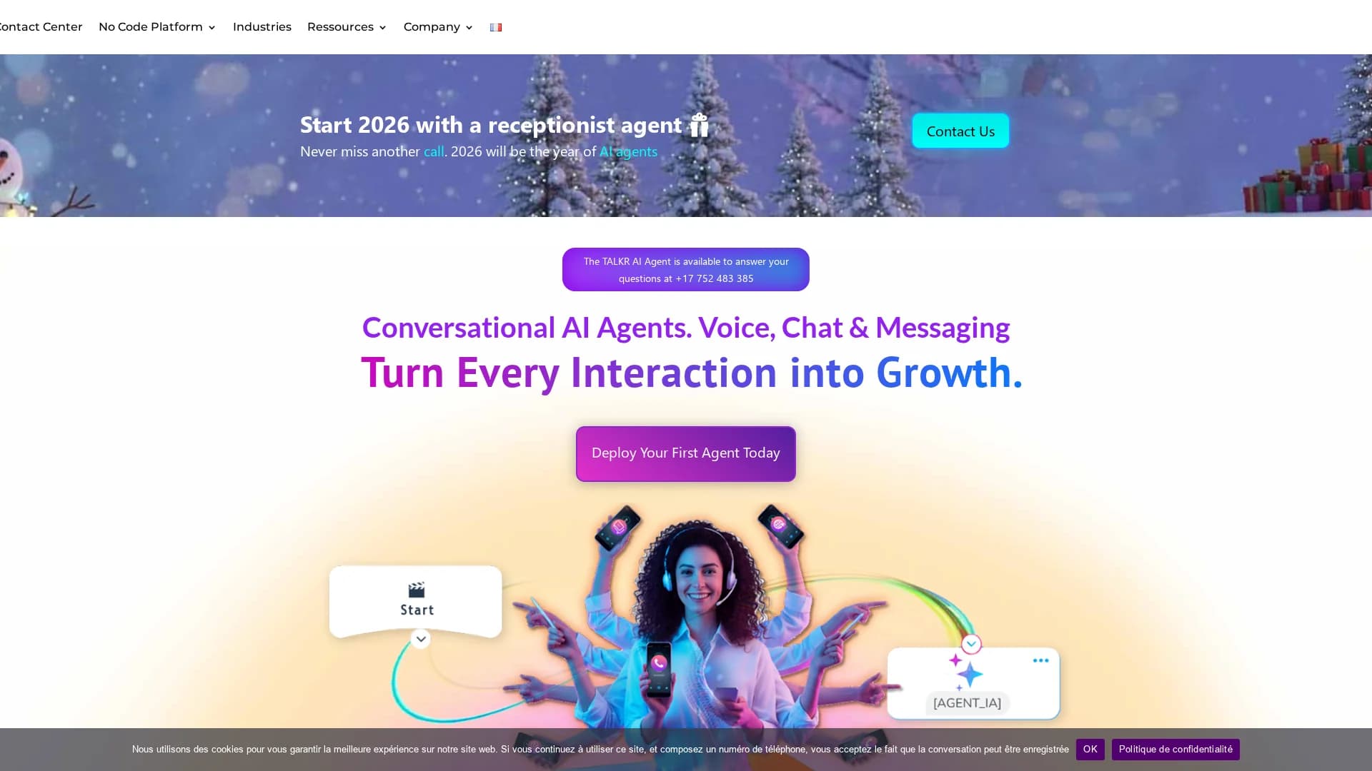 talkr homepage