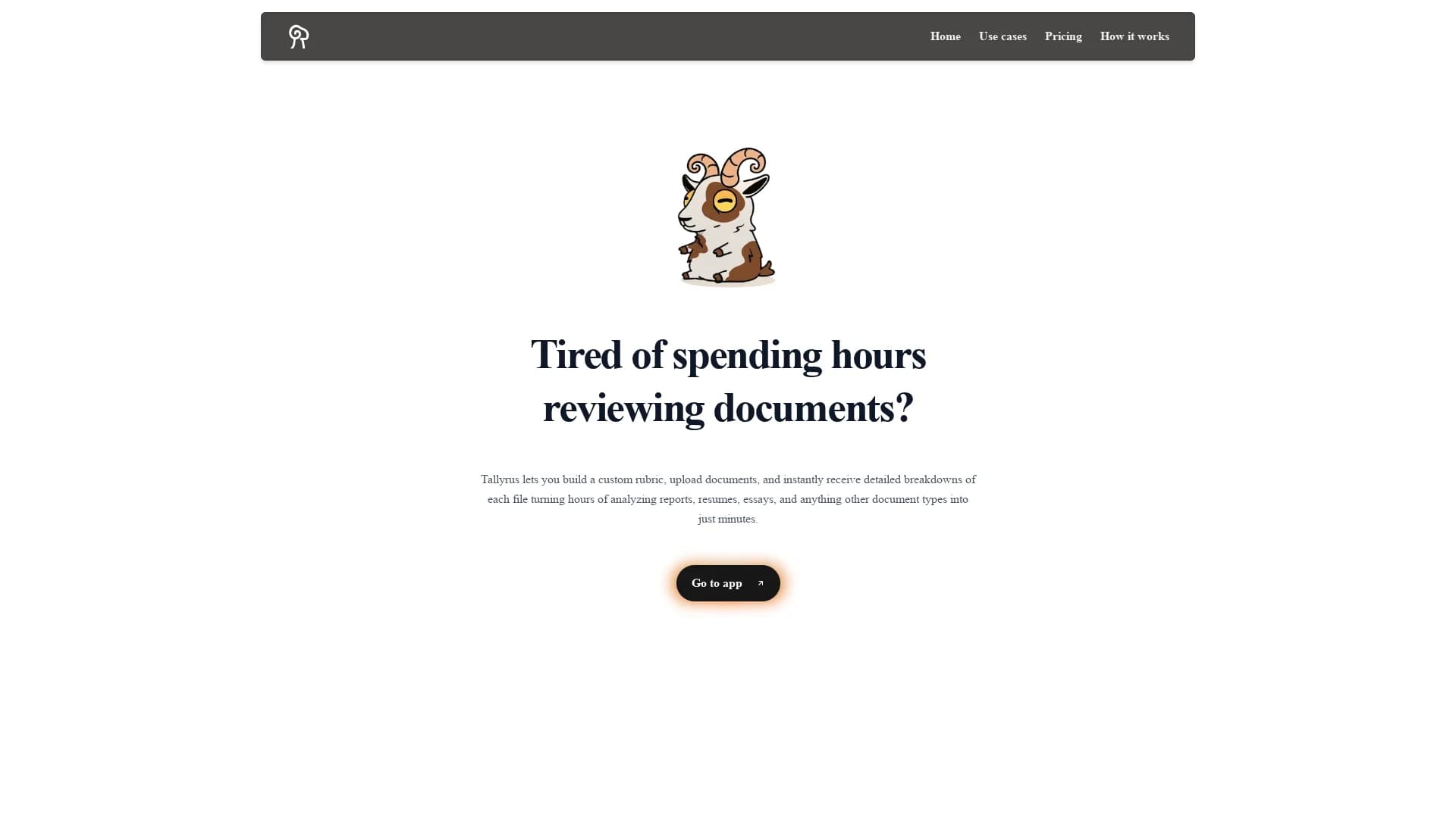 tallyrus homepage