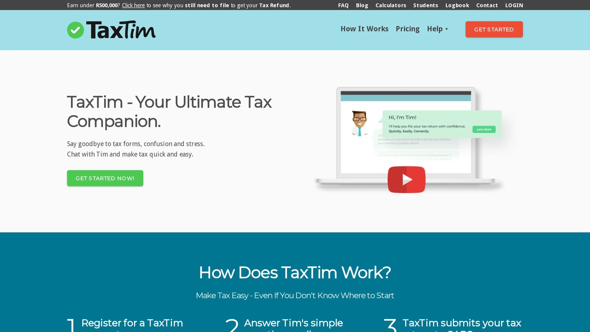 taxtim-com homepage