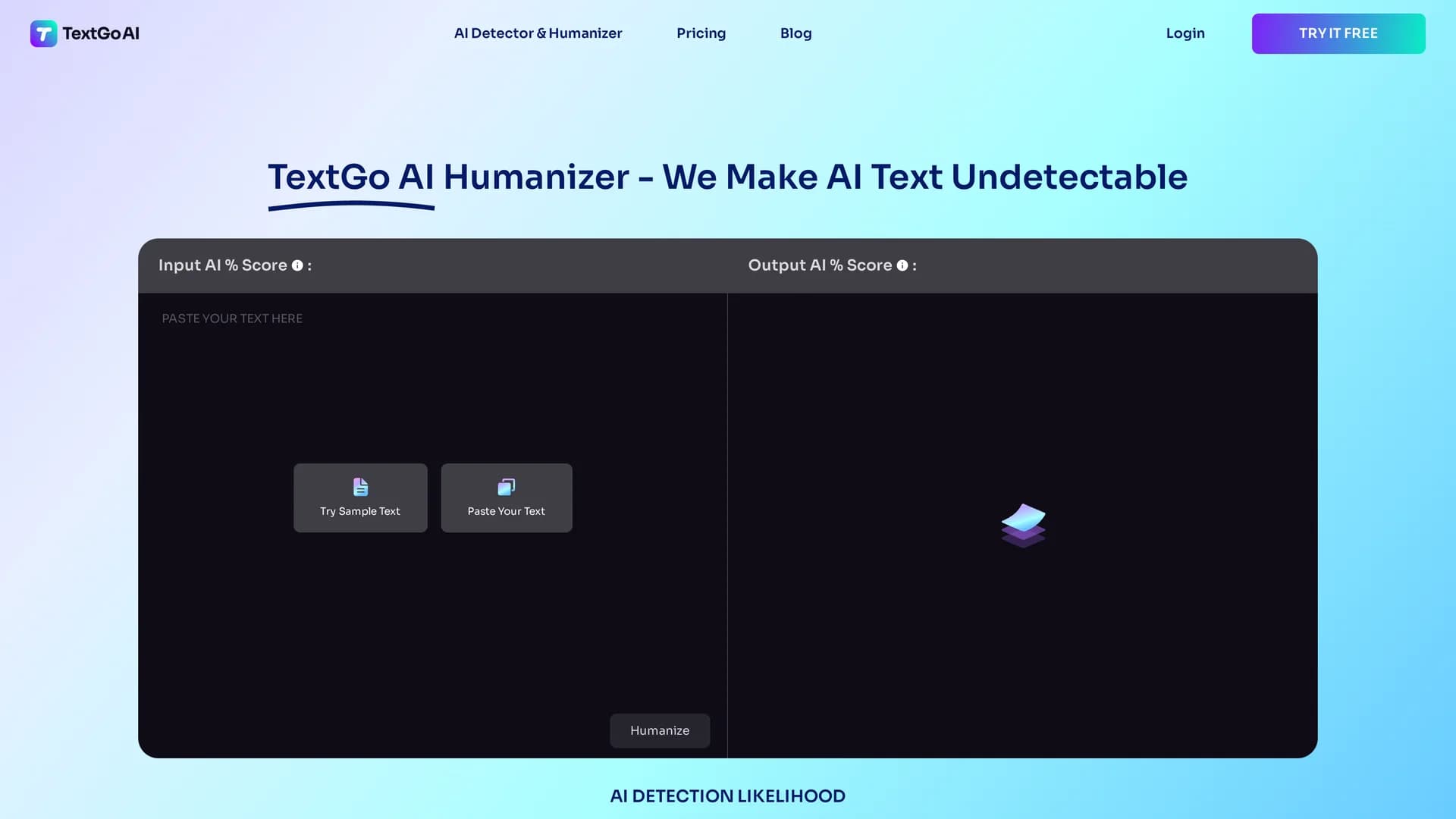 textgo-ai homepage