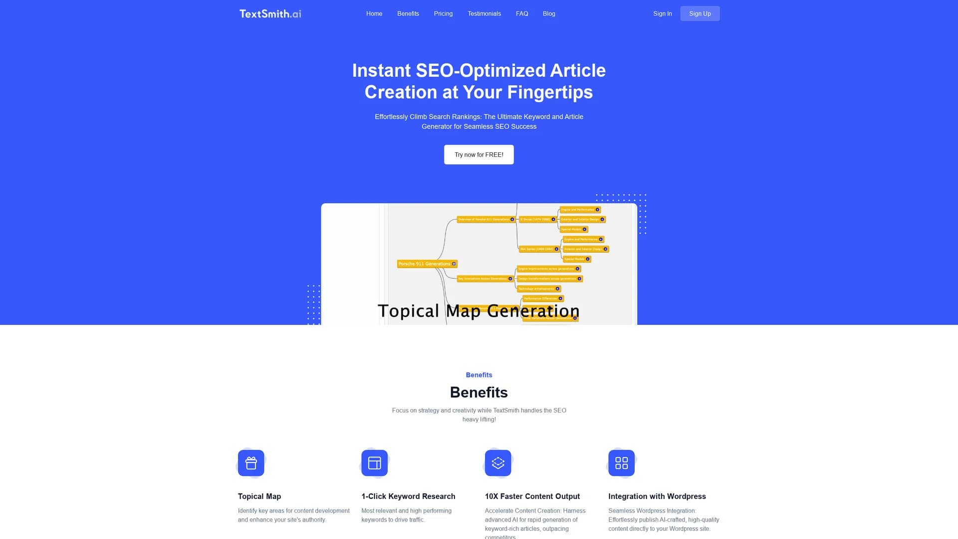 textsmith homepage