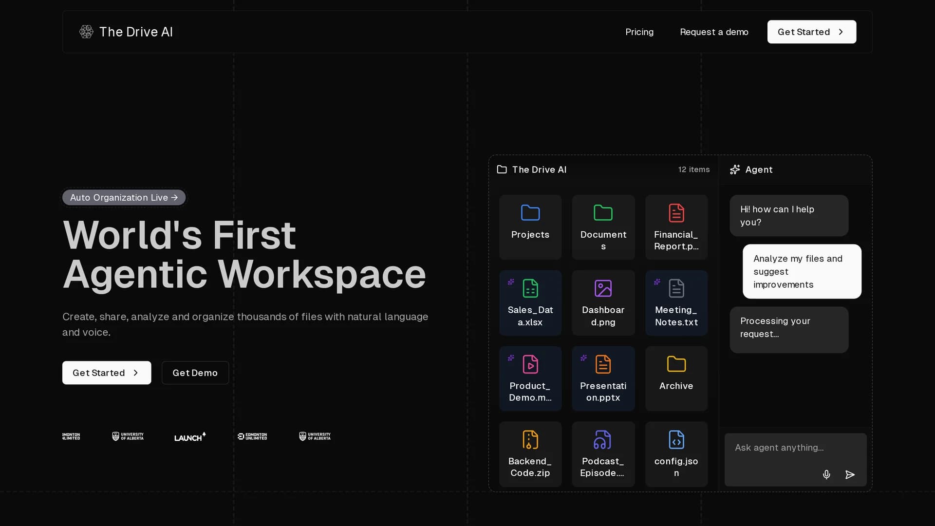the-drive-ai homepage