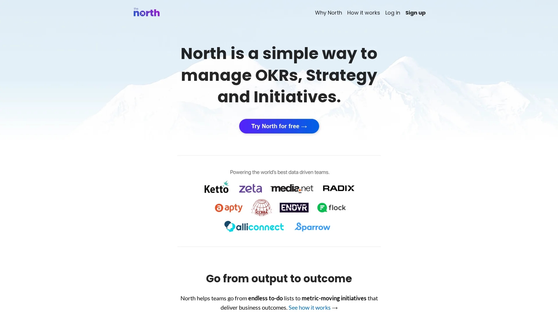 the-north homepage