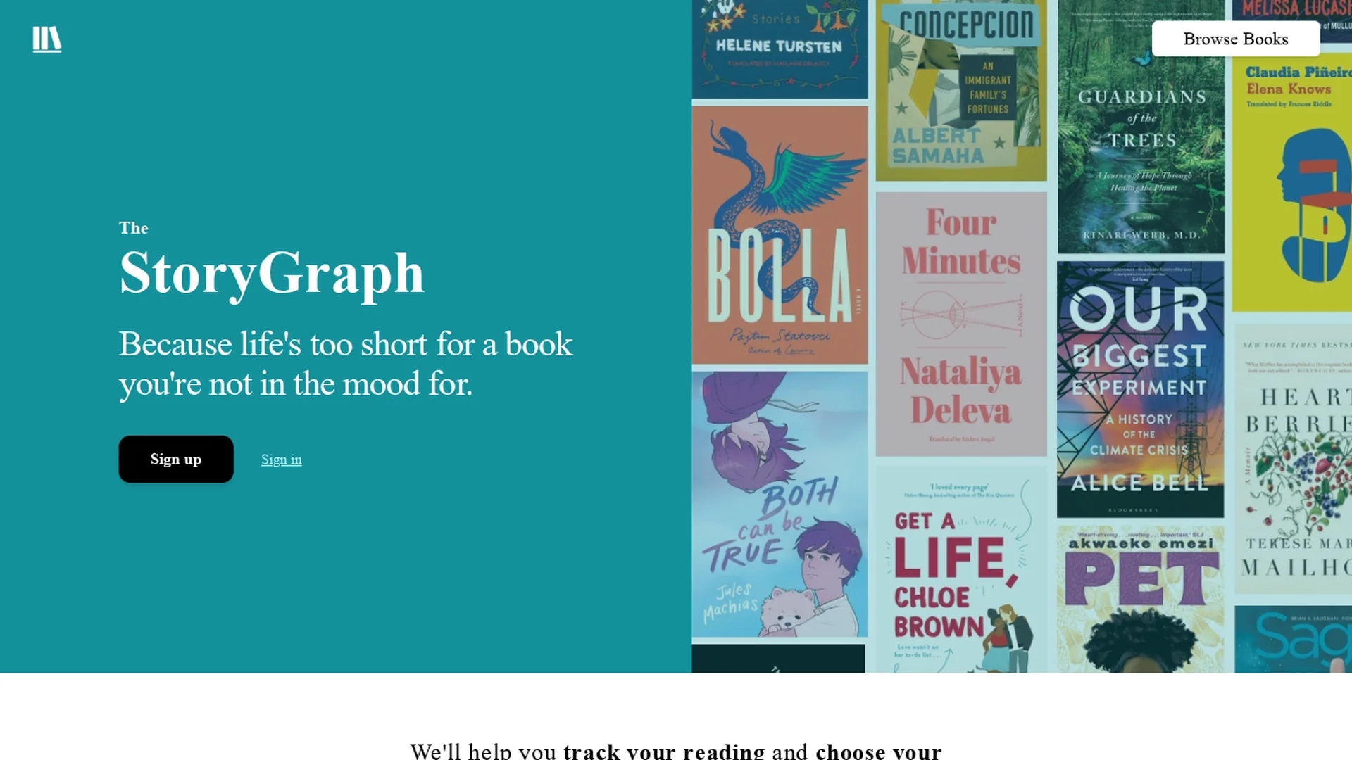 the-storygraph homepage
