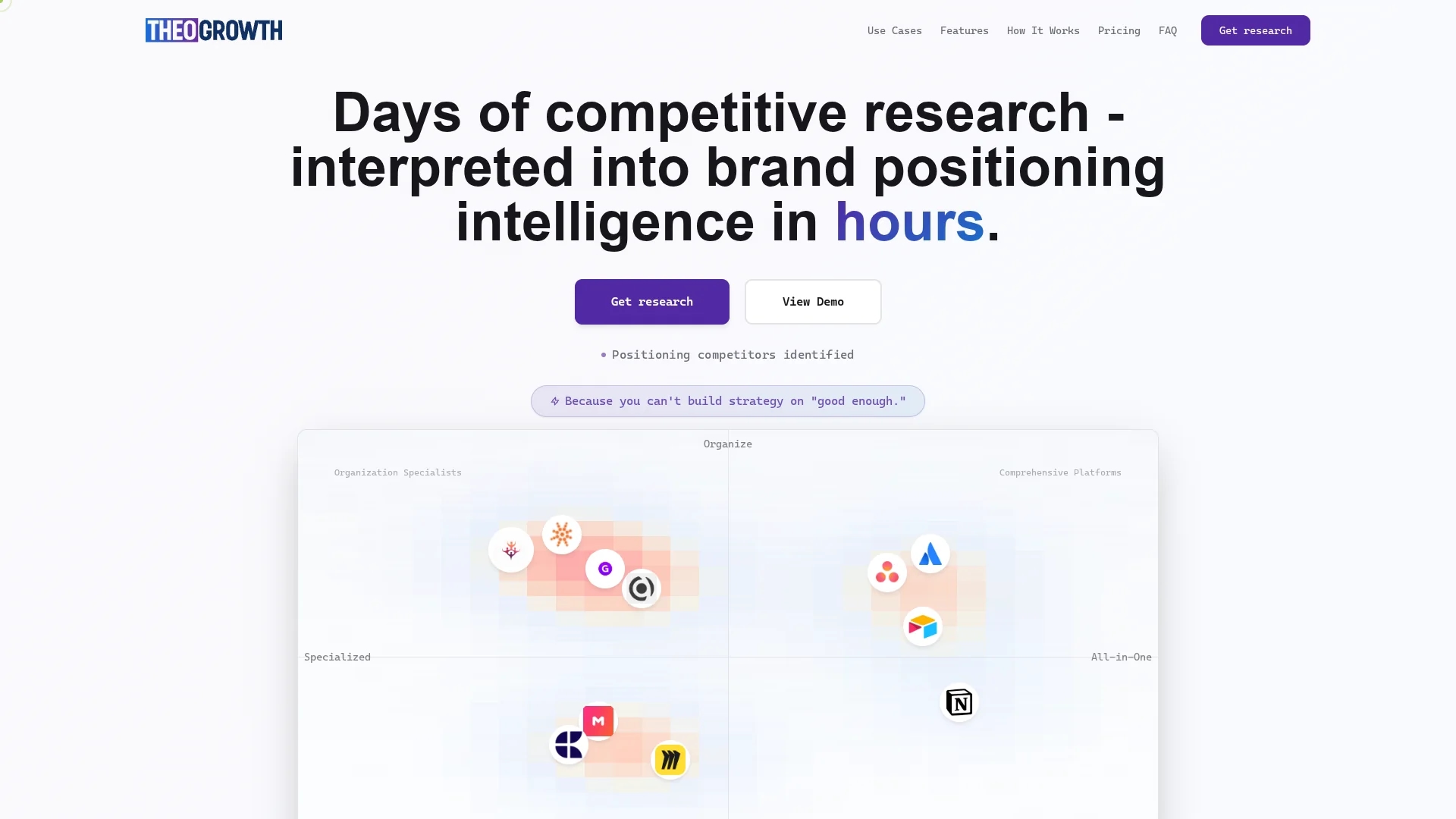 theo-your-context-powered-ai homepage