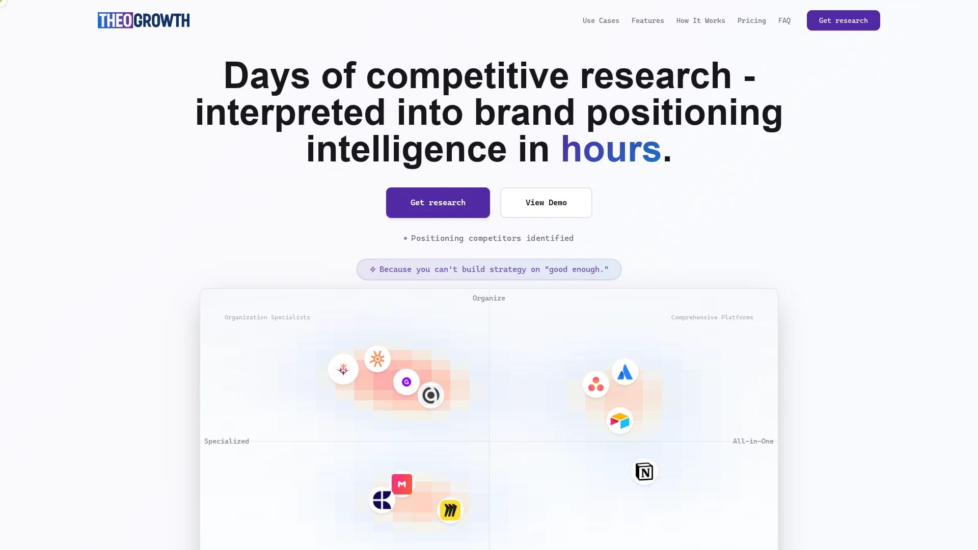 theo-your-context-powered-ai homepage