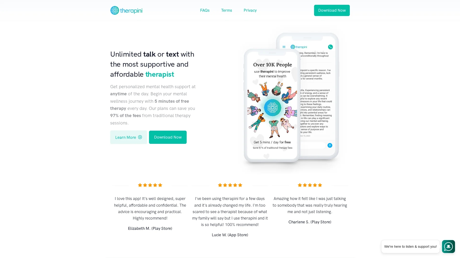 therapini homepage