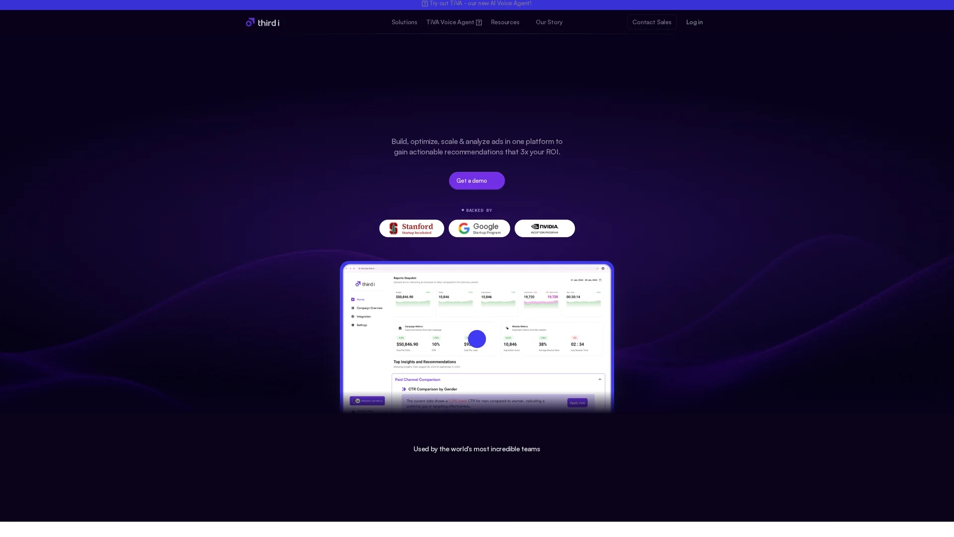 thirdi homepage