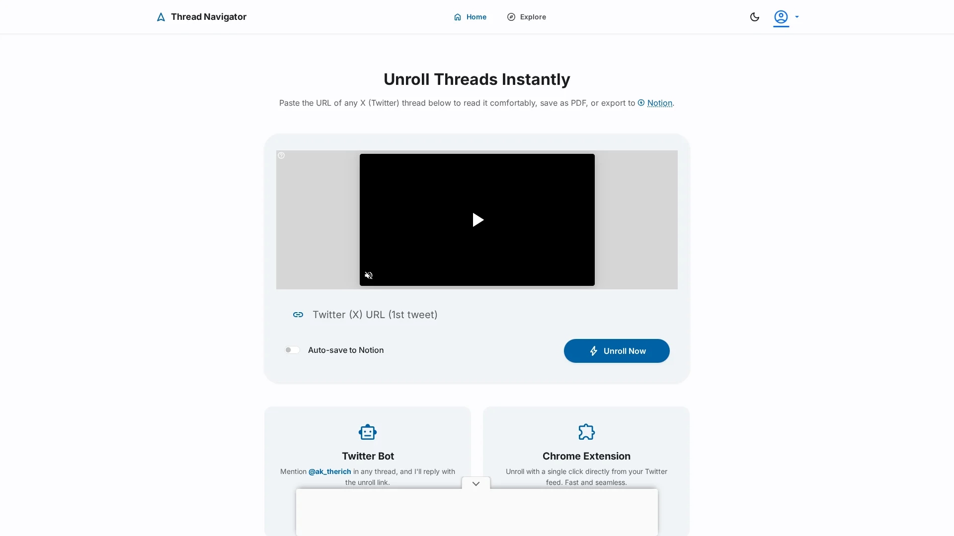 thread-navigator homepage