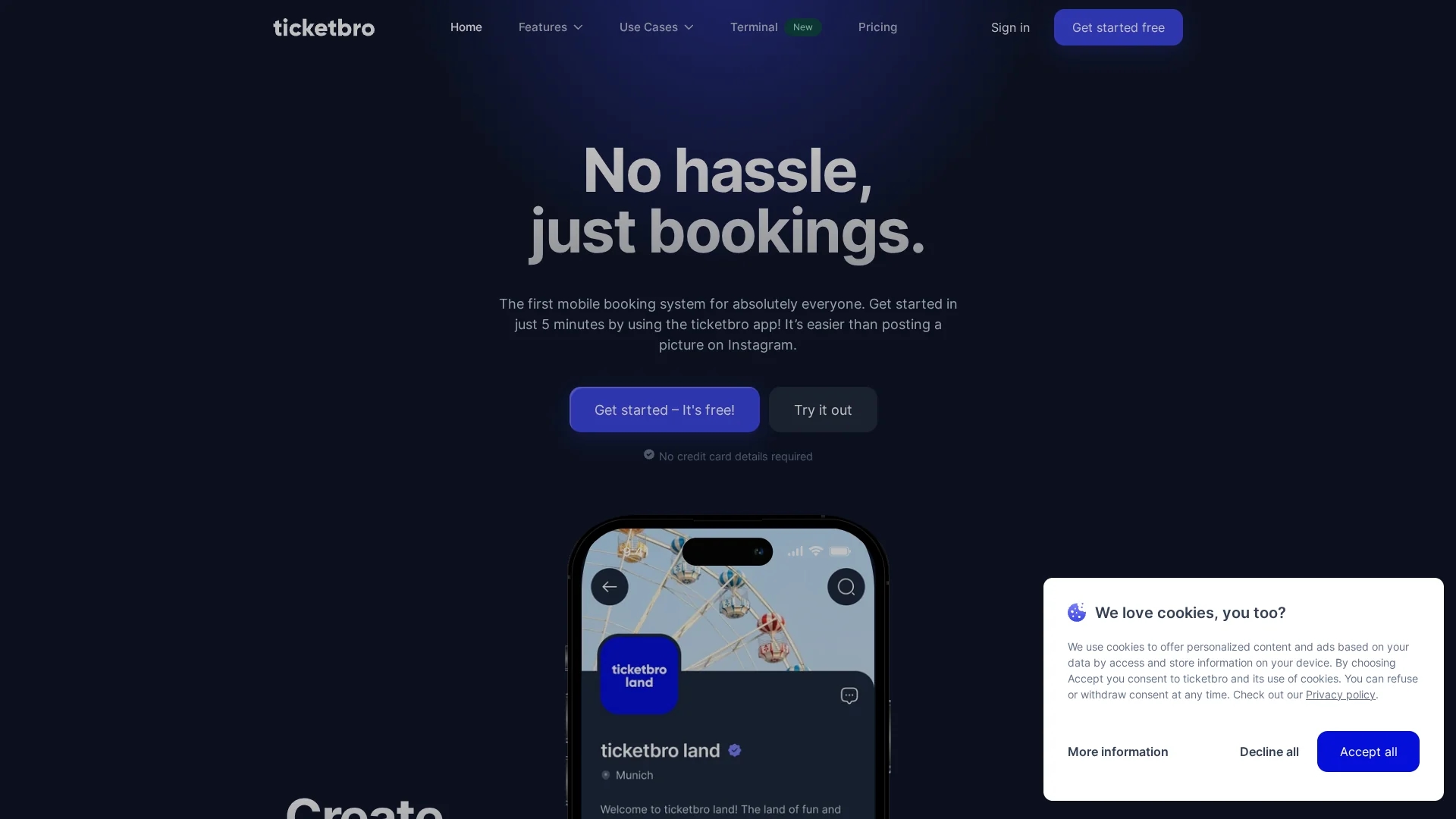 ticketbro homepage