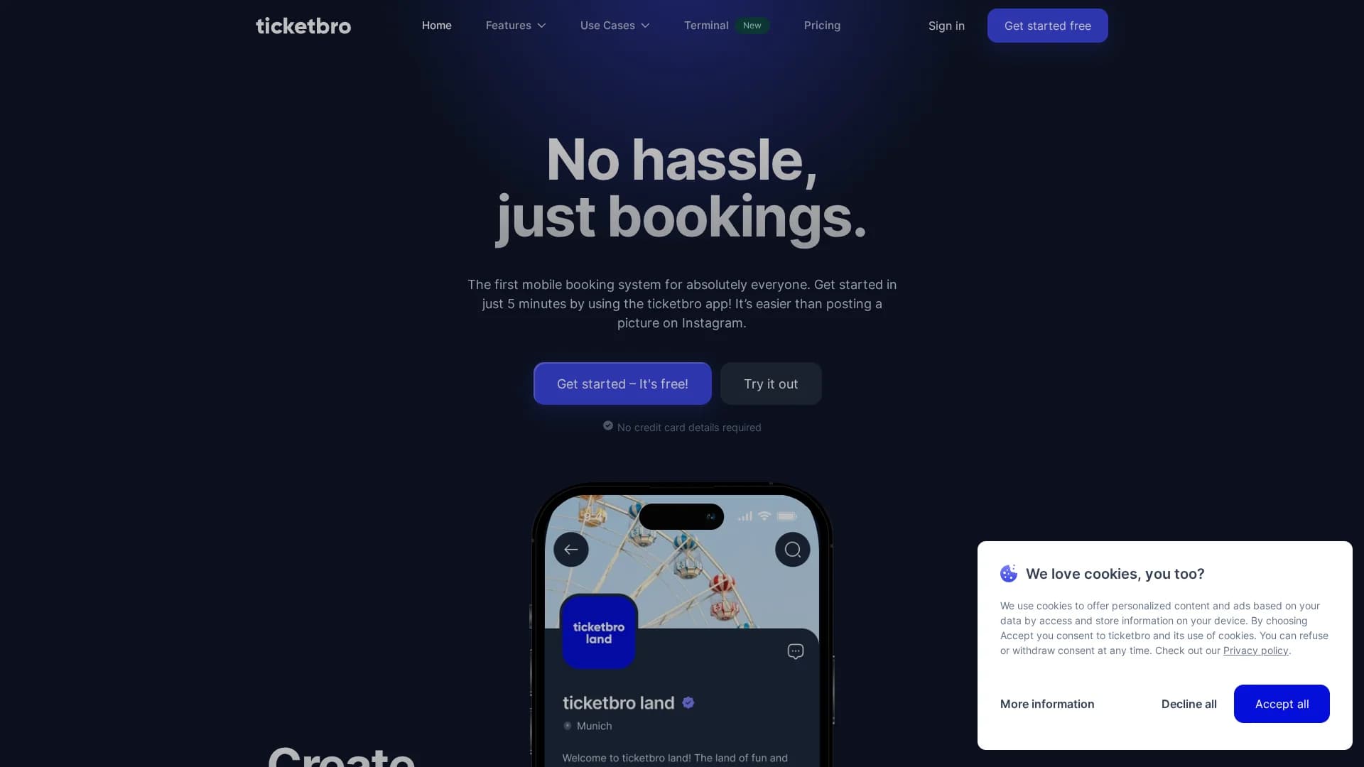 ticketbro homepage