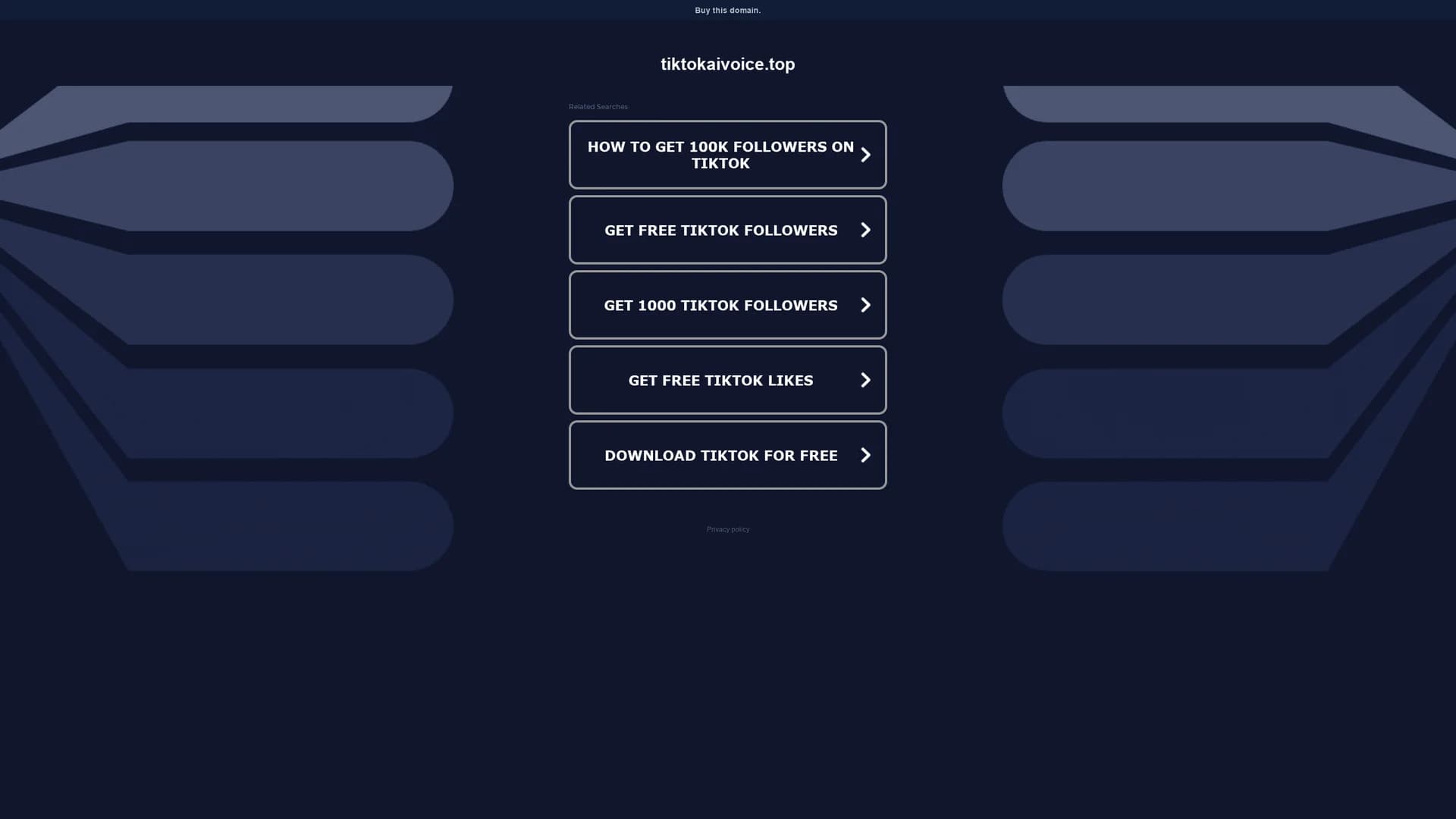 tiktok-ai-voice homepage