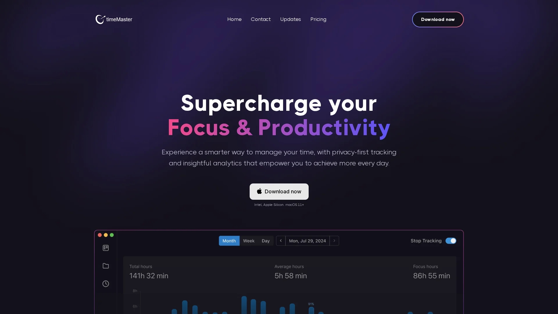 timemaster-ai homepage