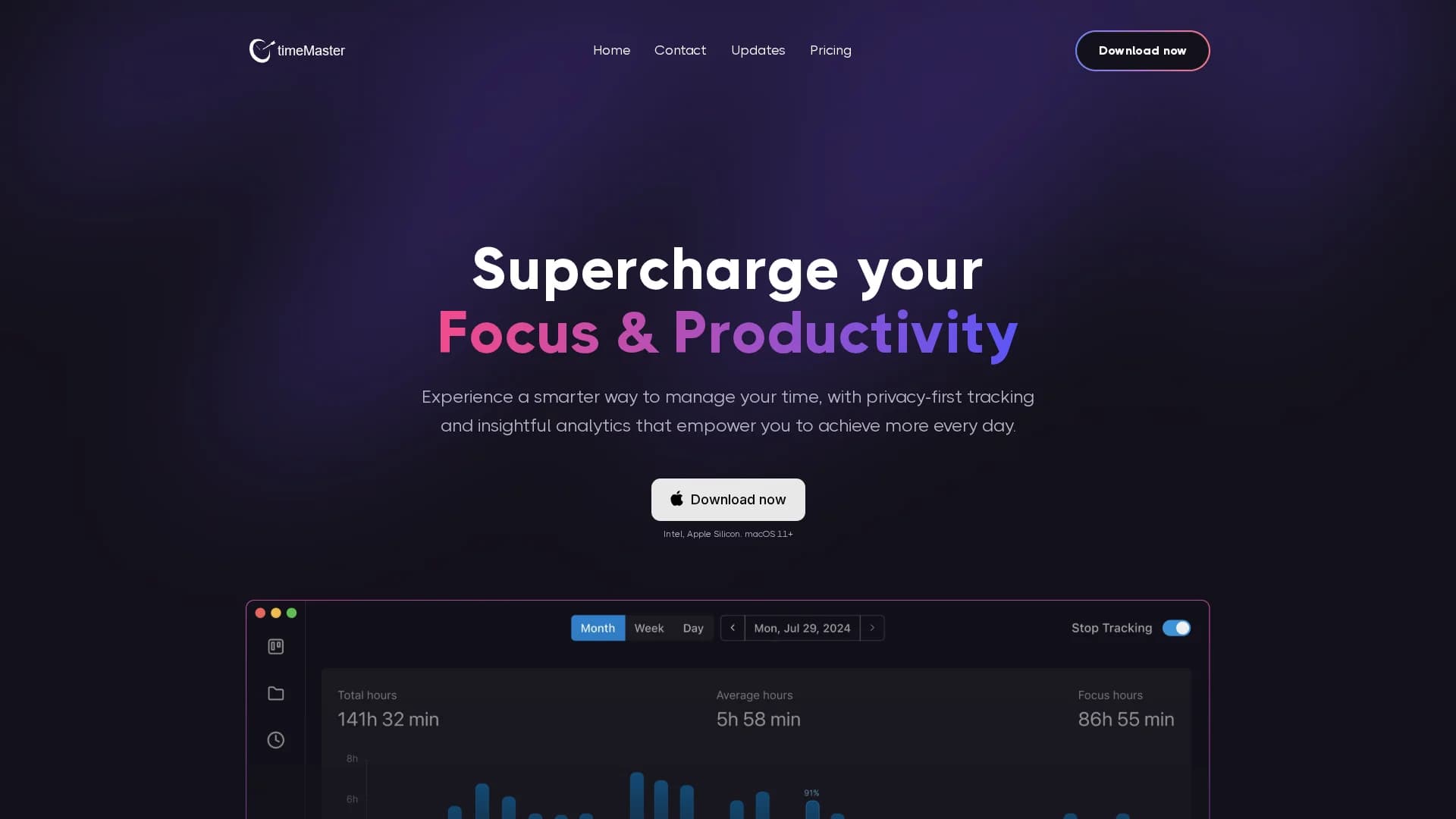 timemaster-ai homepage