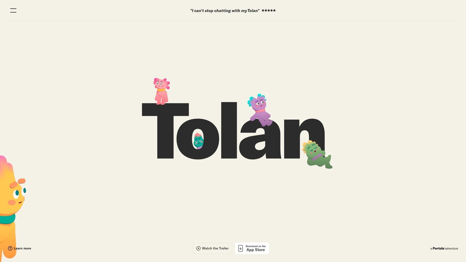 tolan homepage