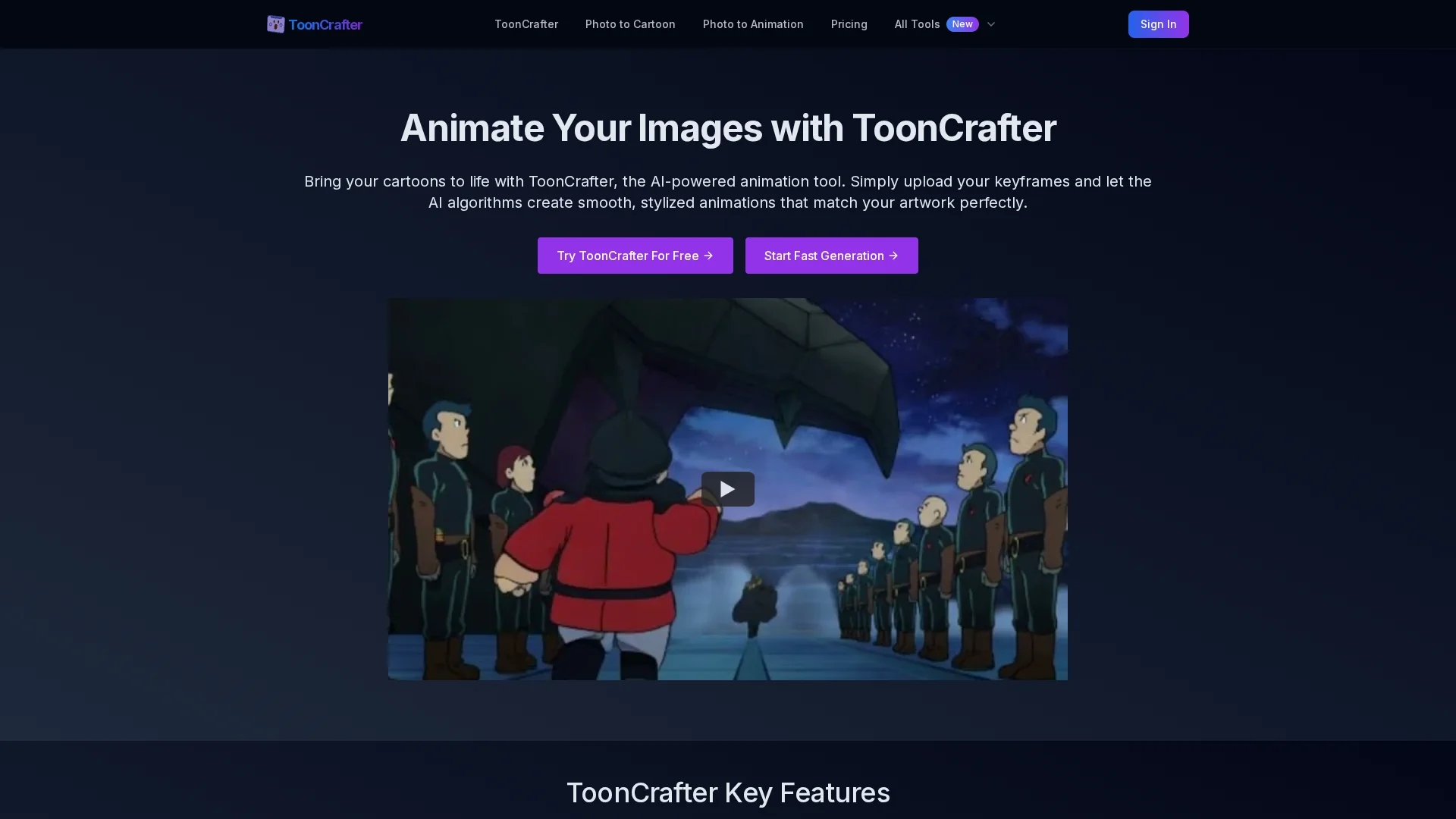 tooncrafter homepage