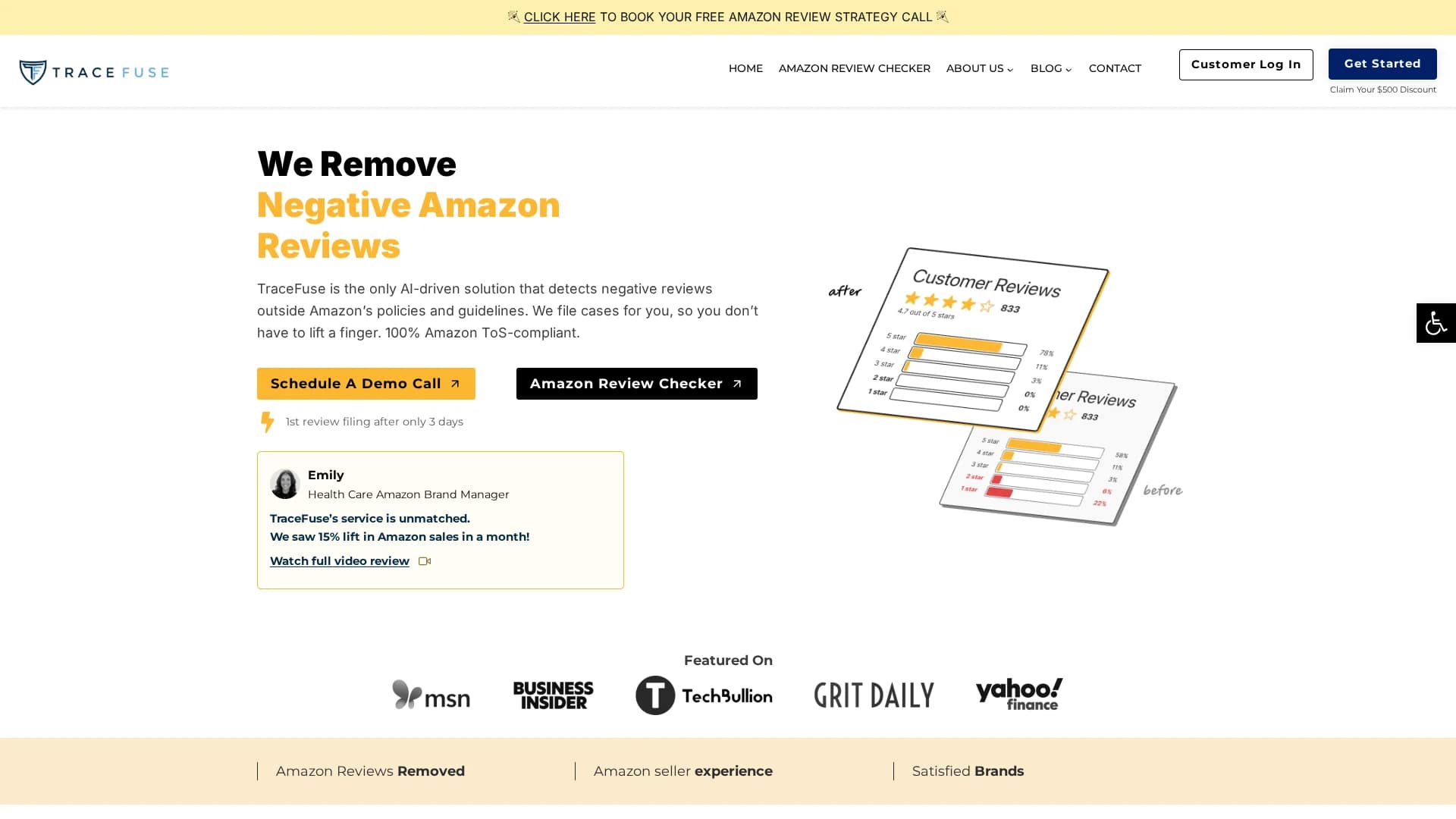 tracefuse homepage