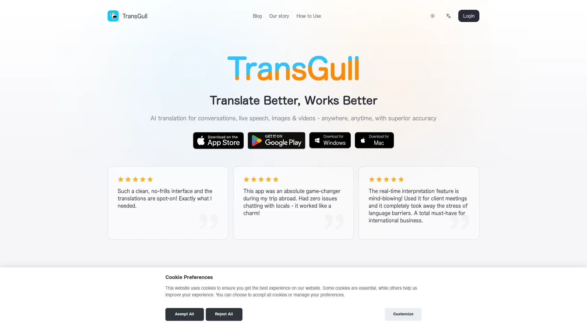 transgull homepage