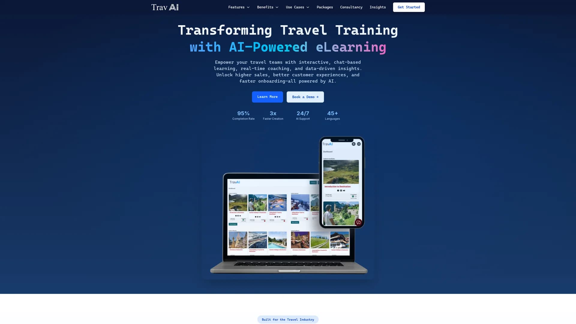 travai homepage