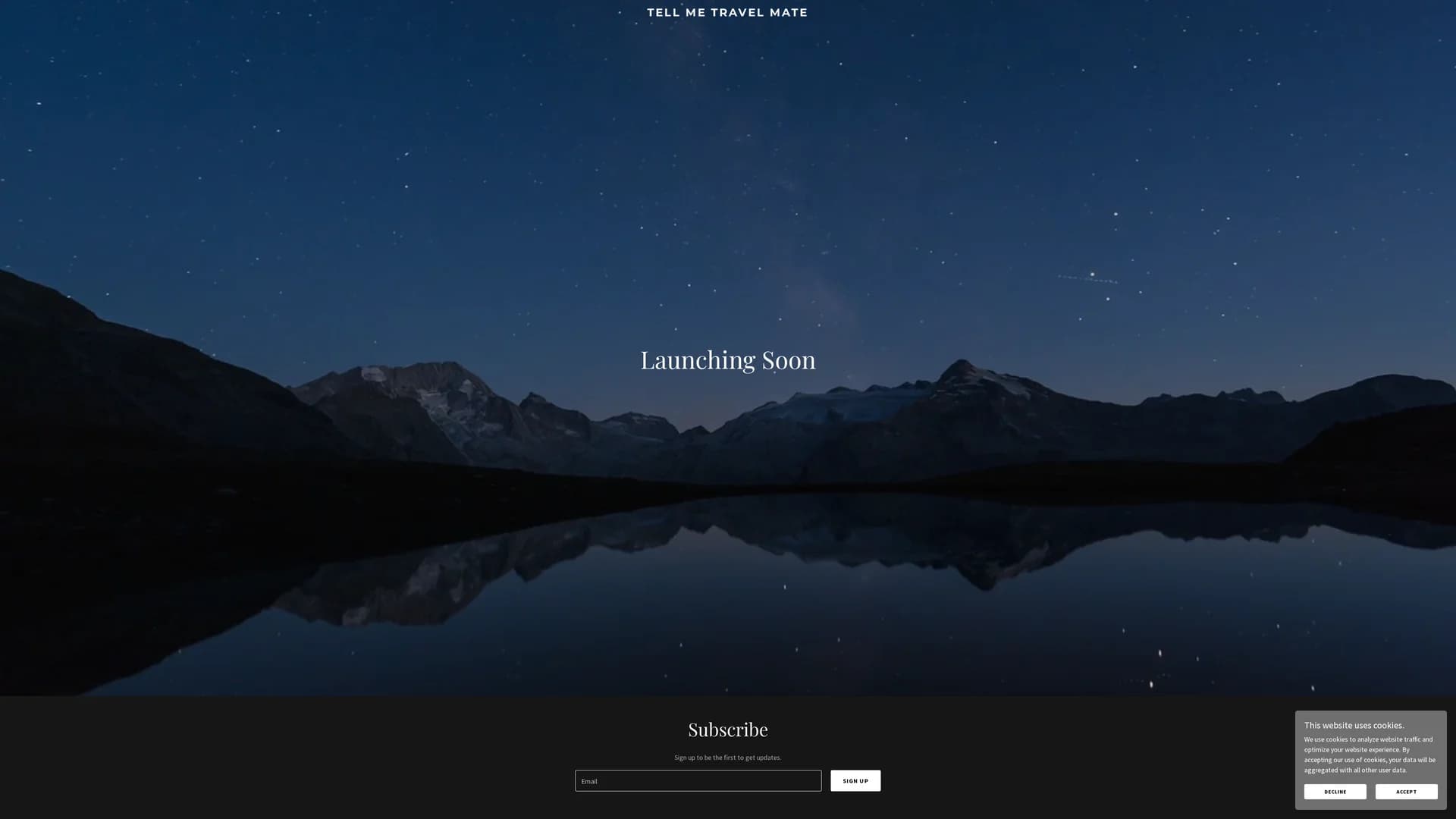 travelmate homepage