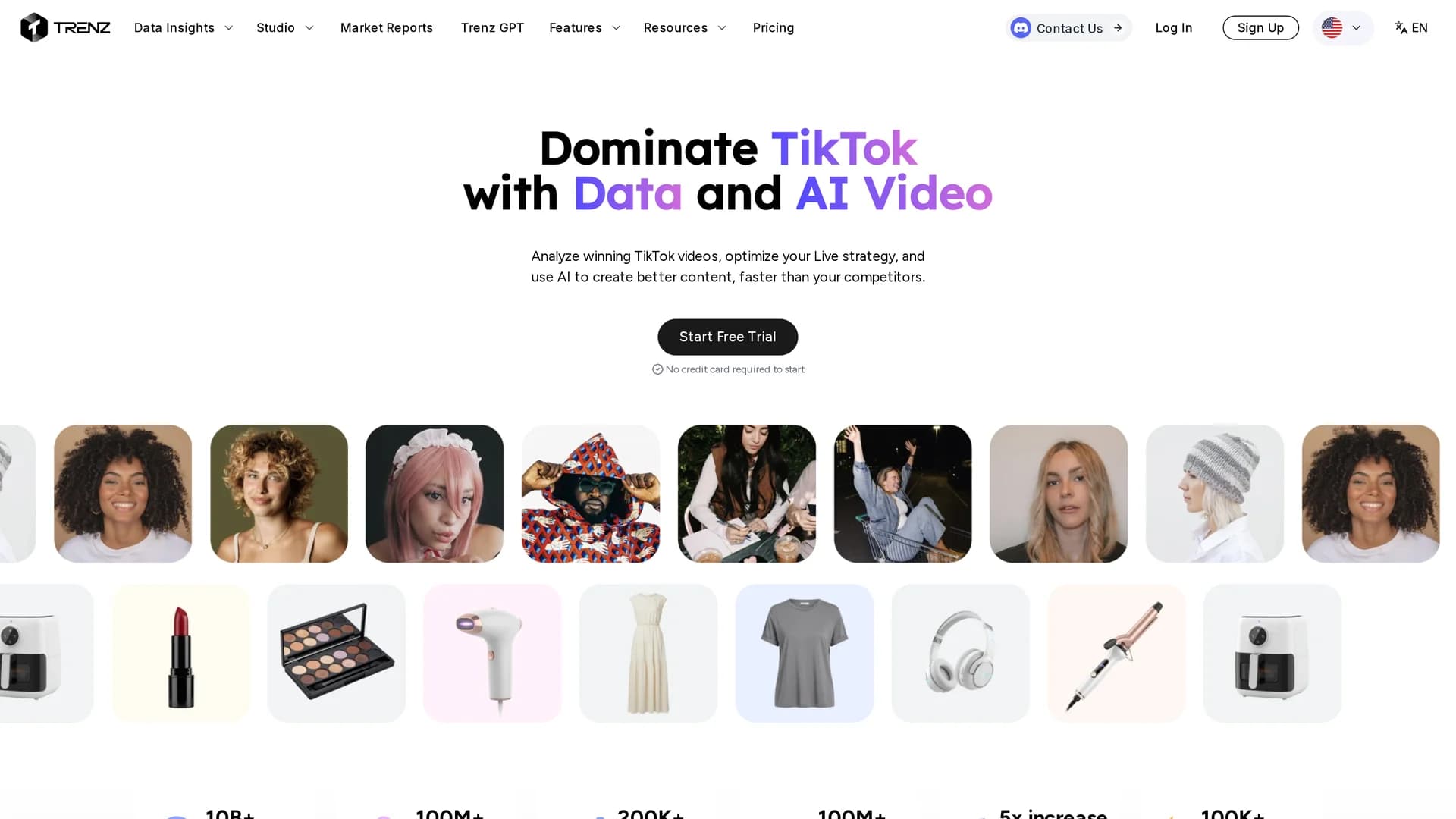 trenz-ai homepage