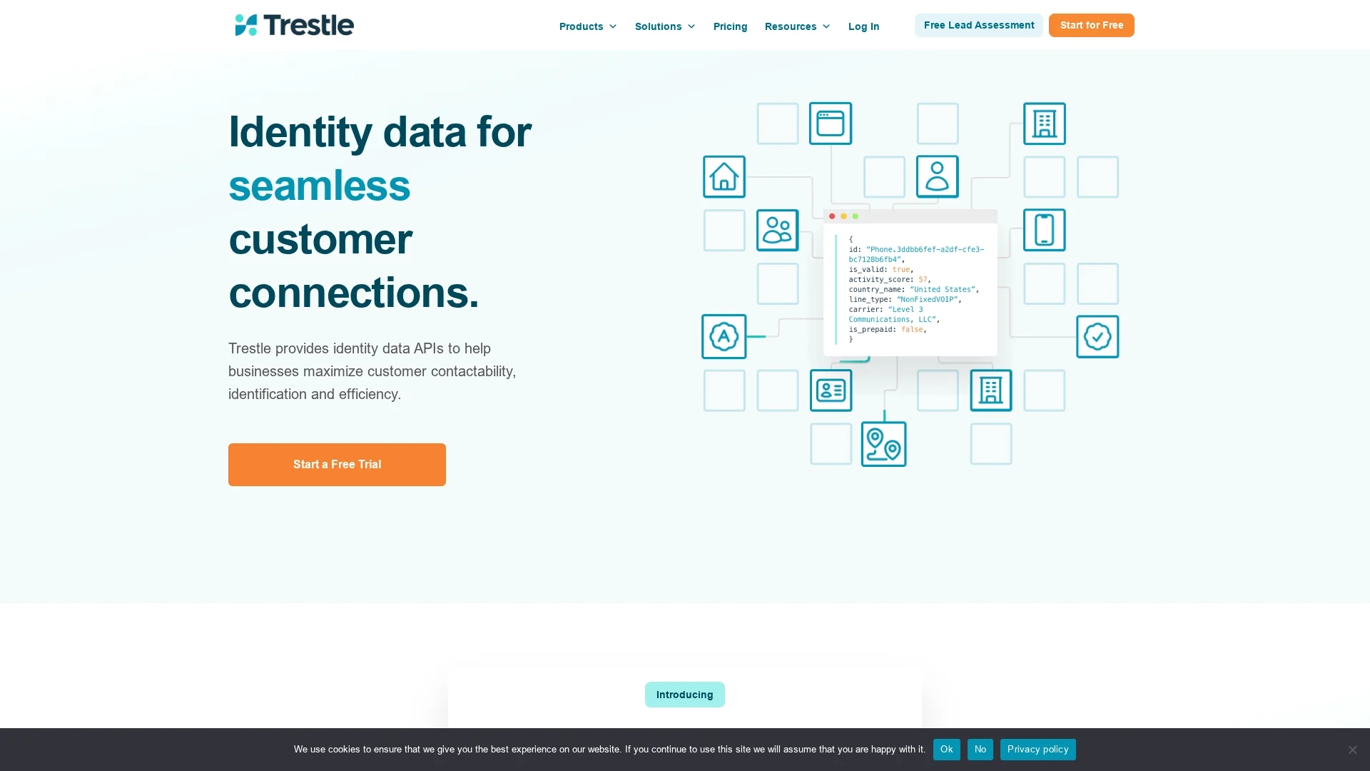 trestleiq-com homepage