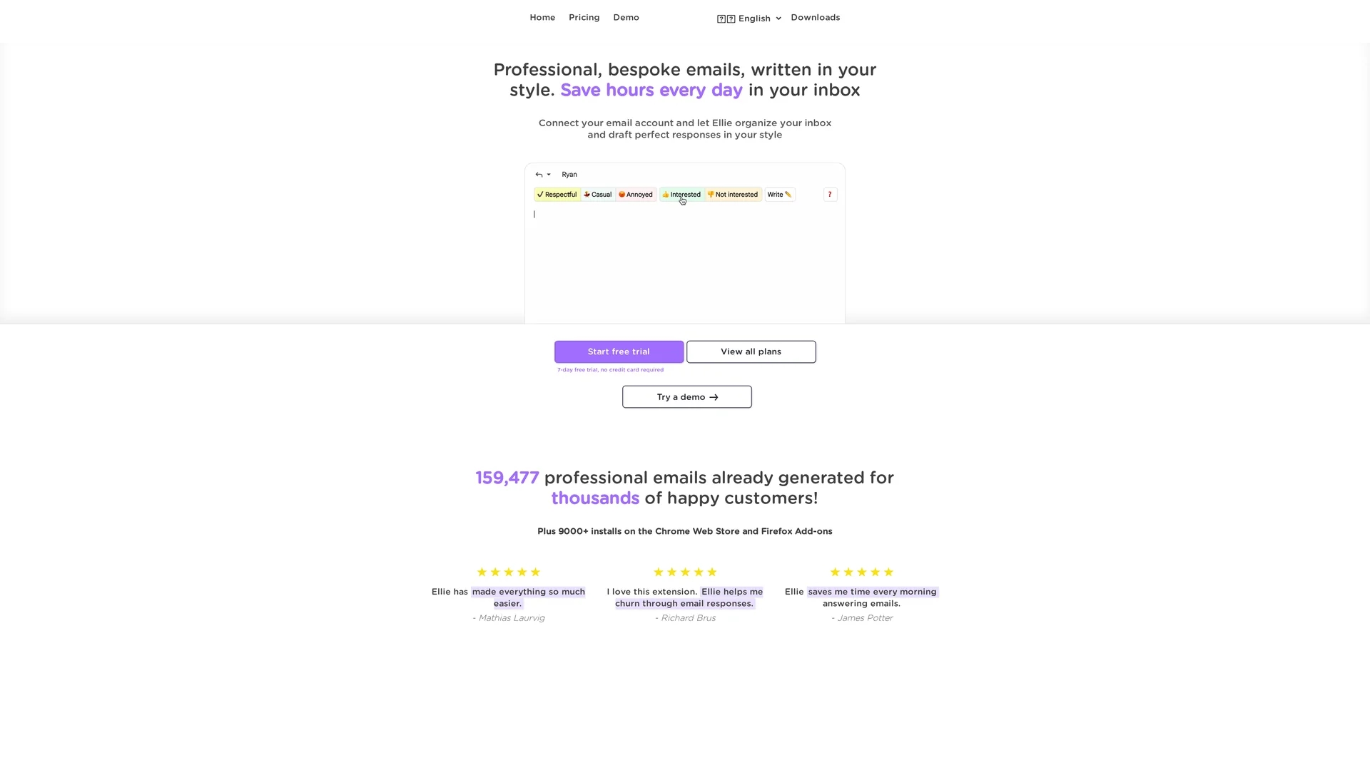tryellie homepage