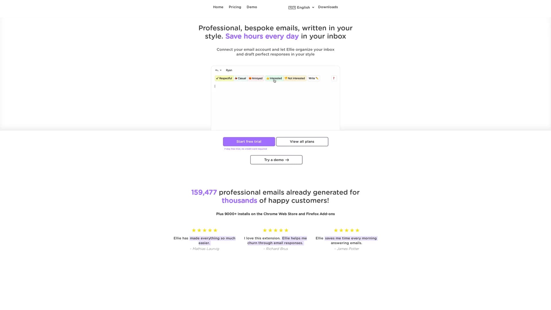tryellie homepage