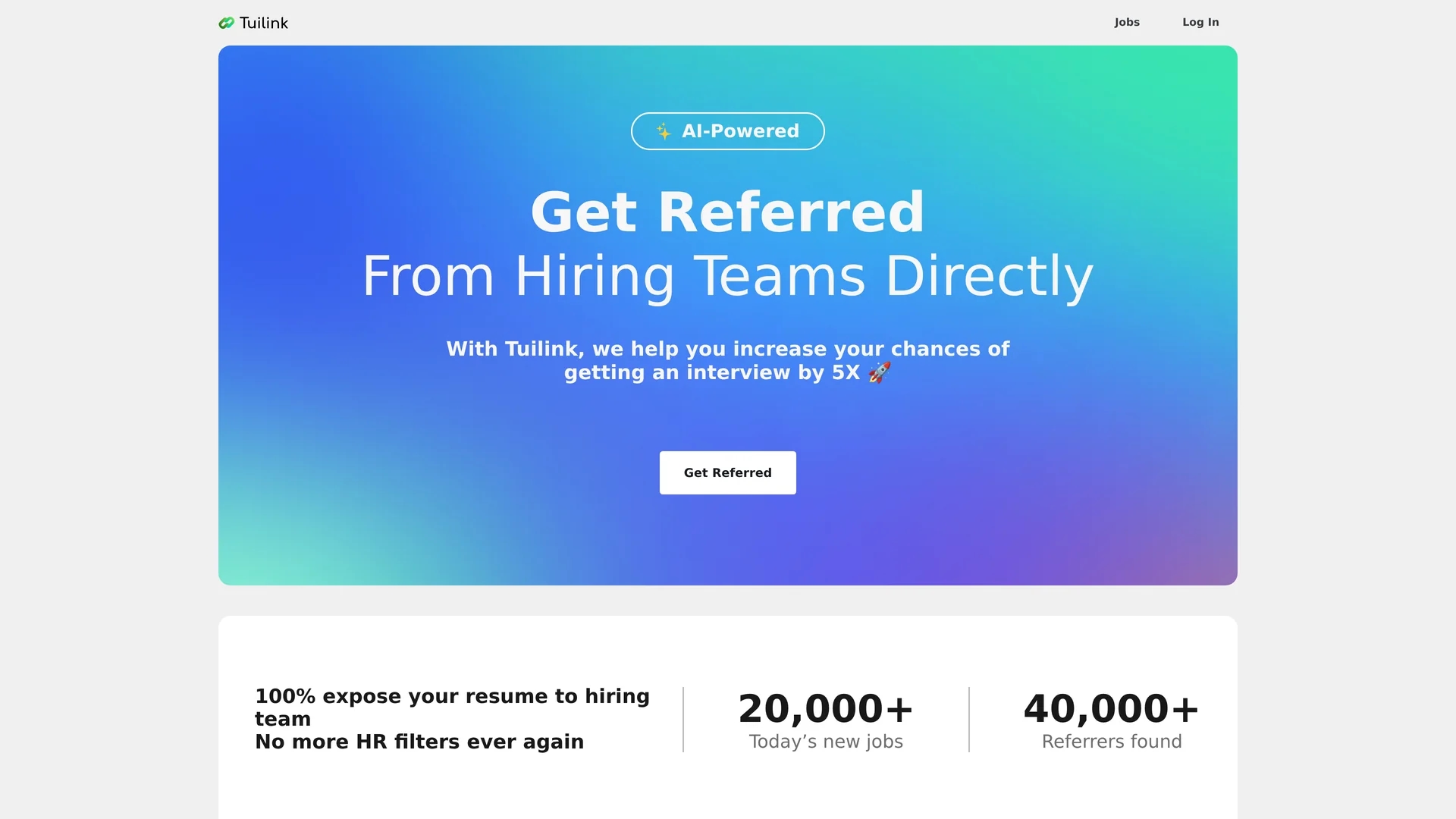 tuilink homepage