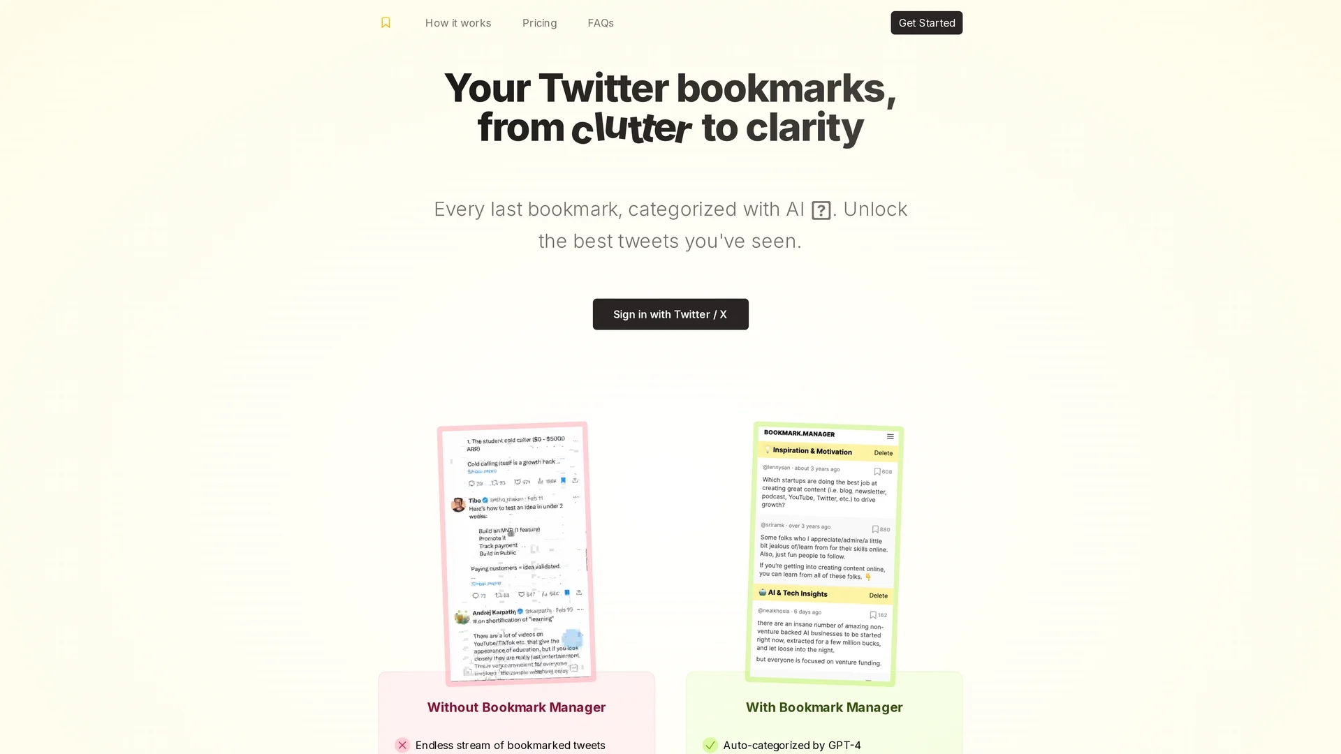 twitterbookmarks homepage