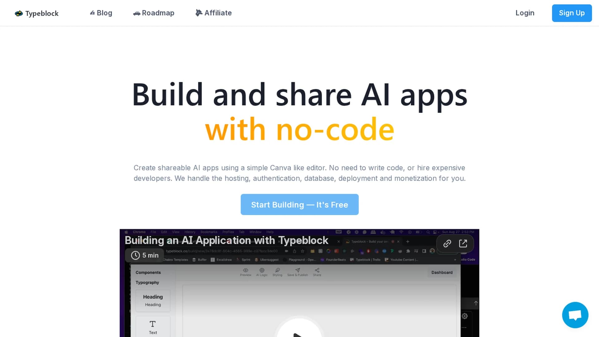 typeblock homepage