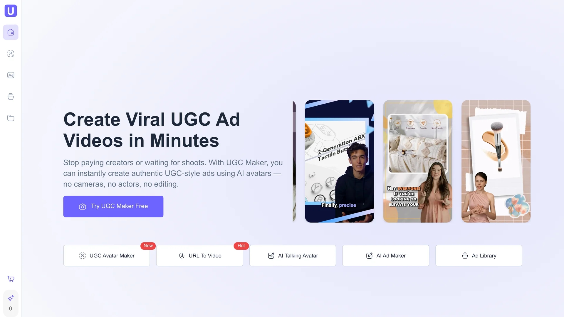 ugc-maker homepage