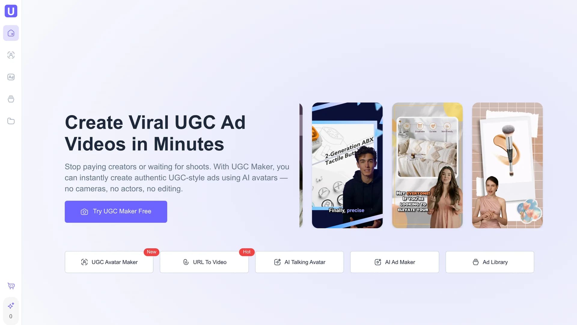 ugc-maker homepage