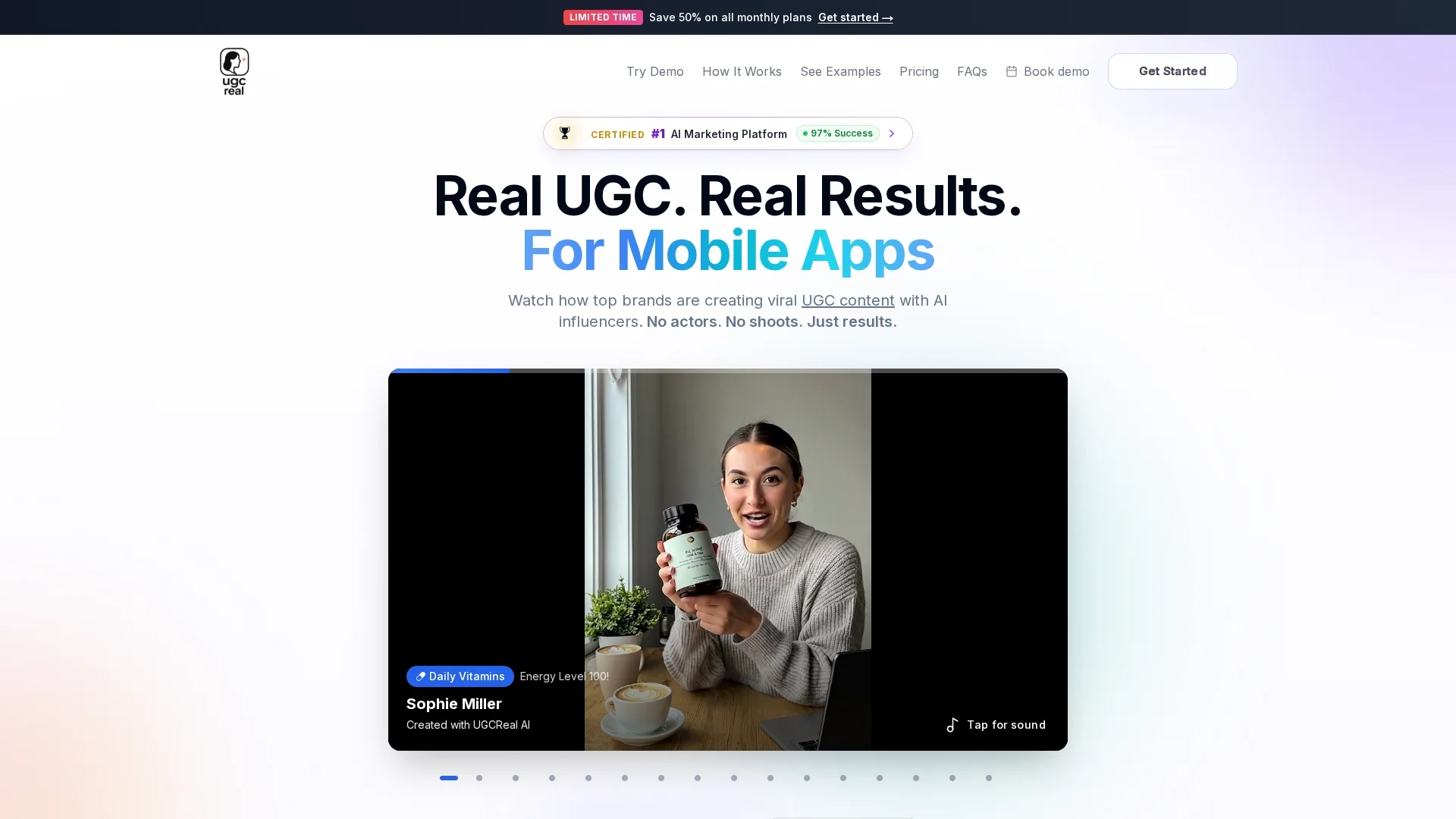 ugcreal homepage