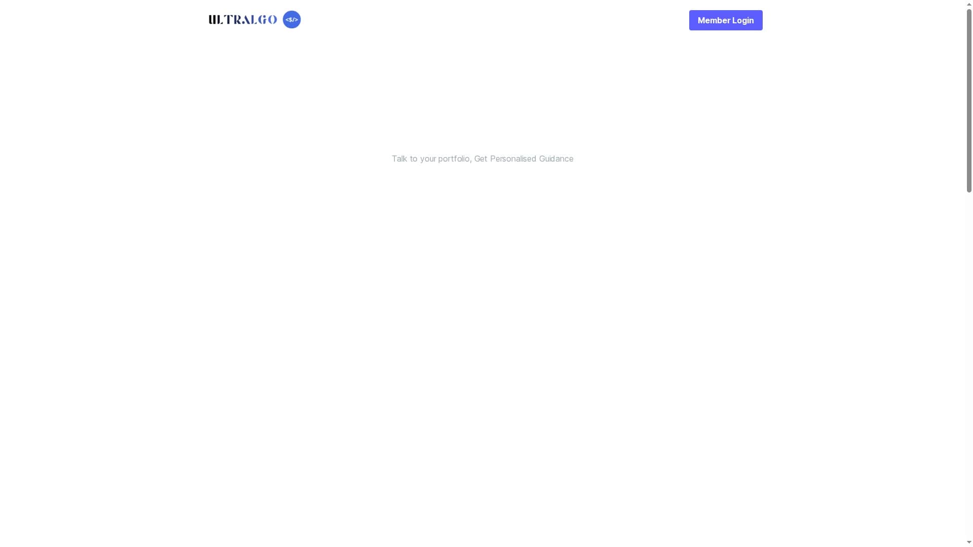 ultralgo homepage