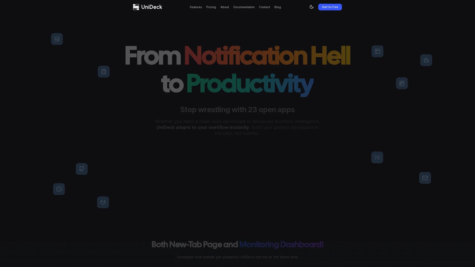 unideck homepage