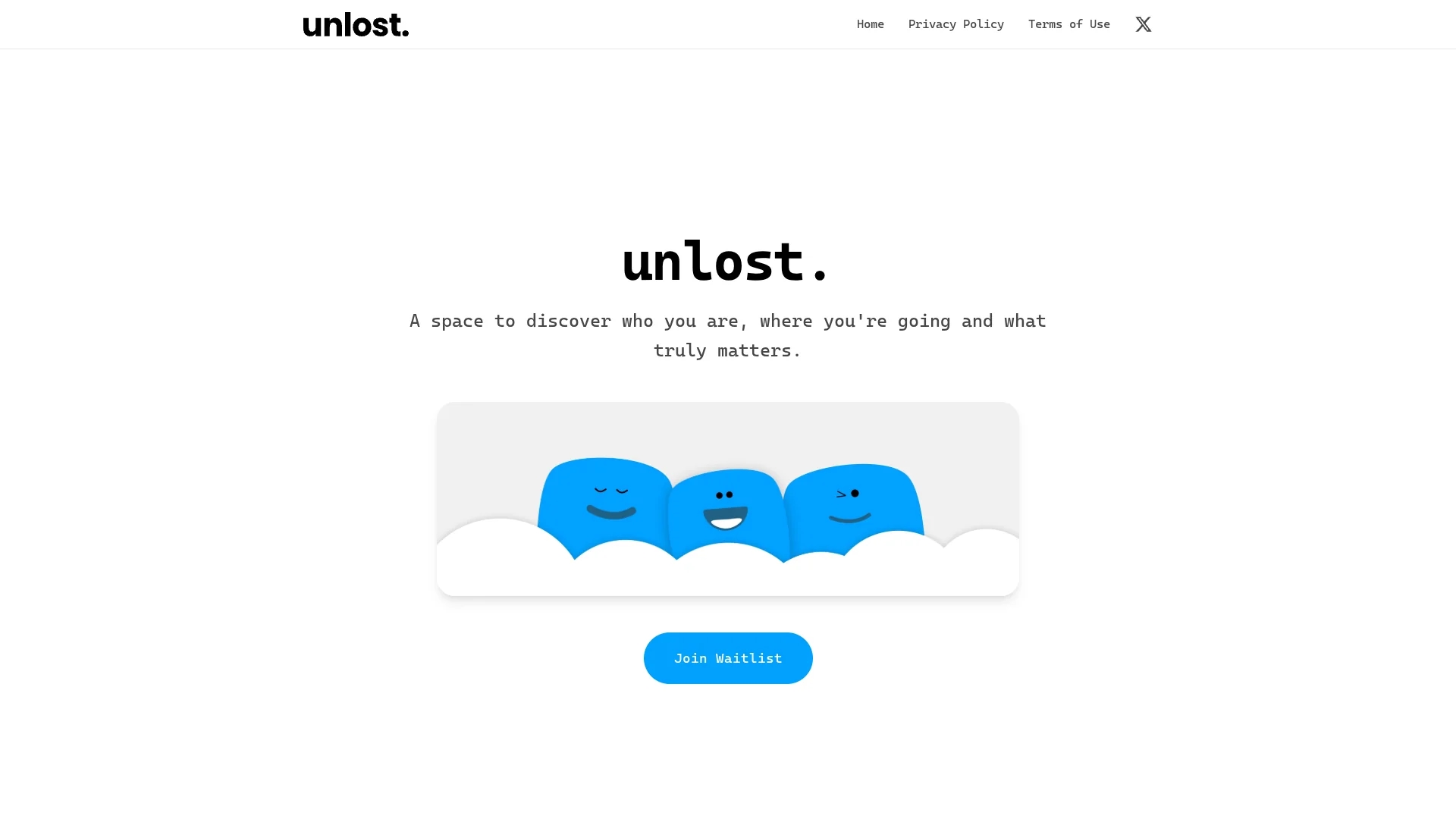 unlost homepage