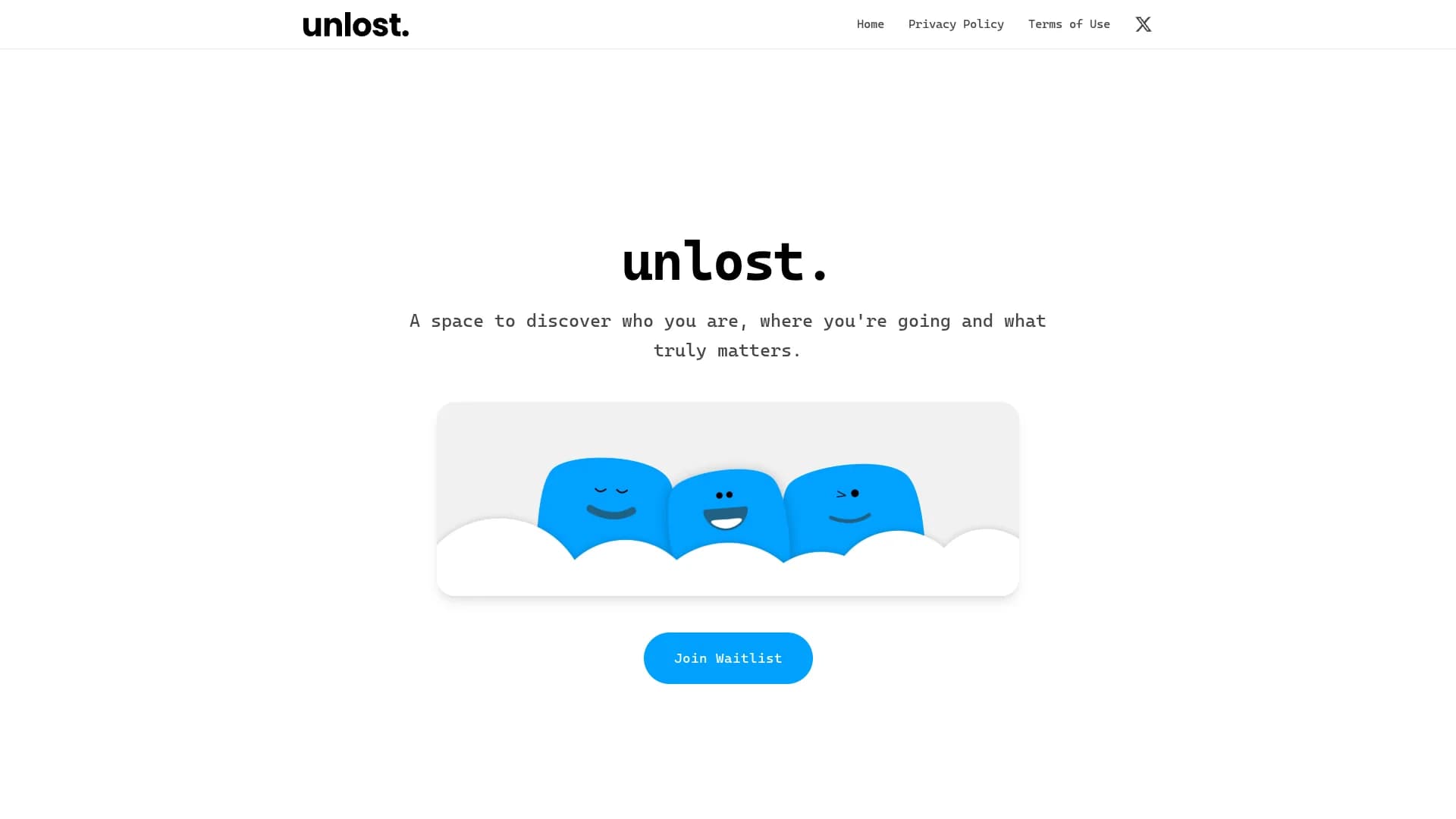 unlost homepage
