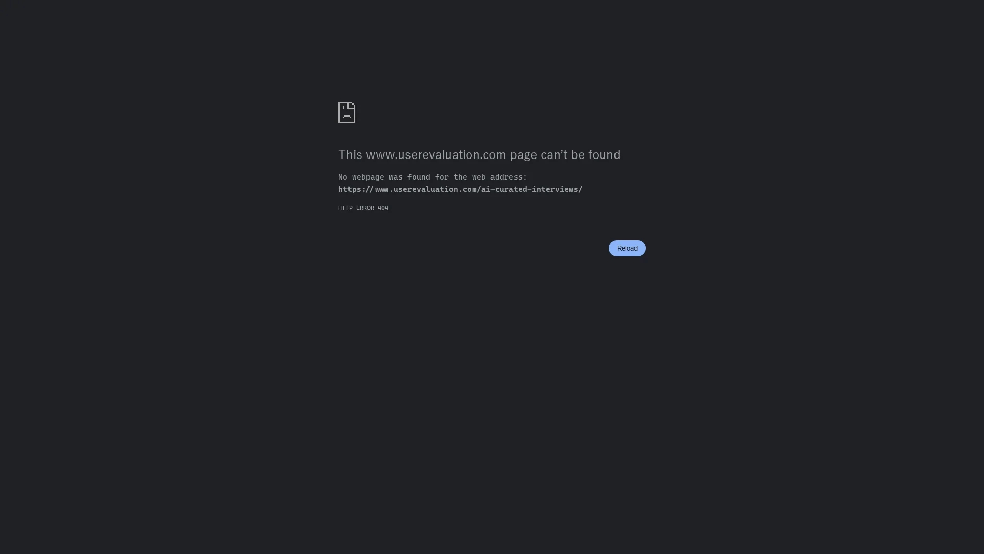user-evaluation-ai homepage