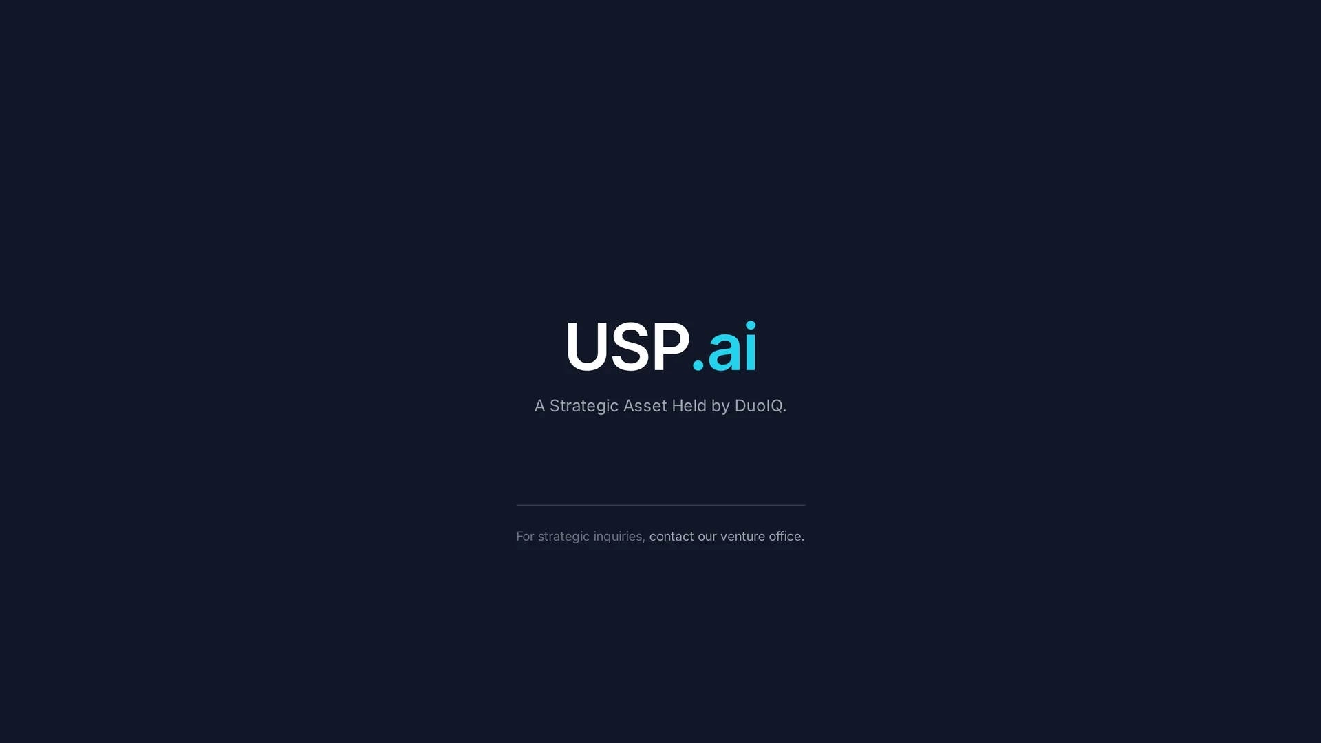 usp homepage