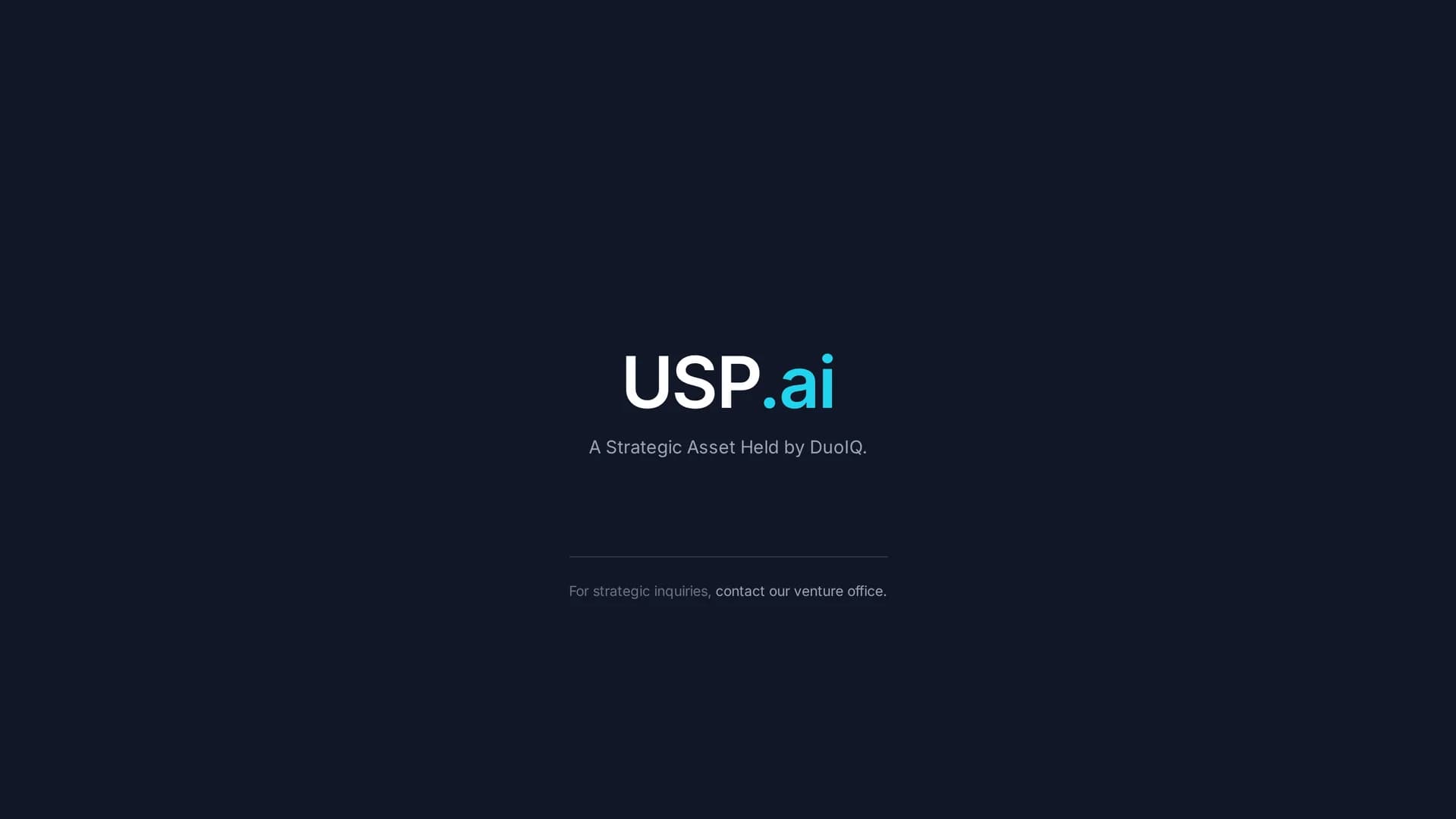 usp homepage