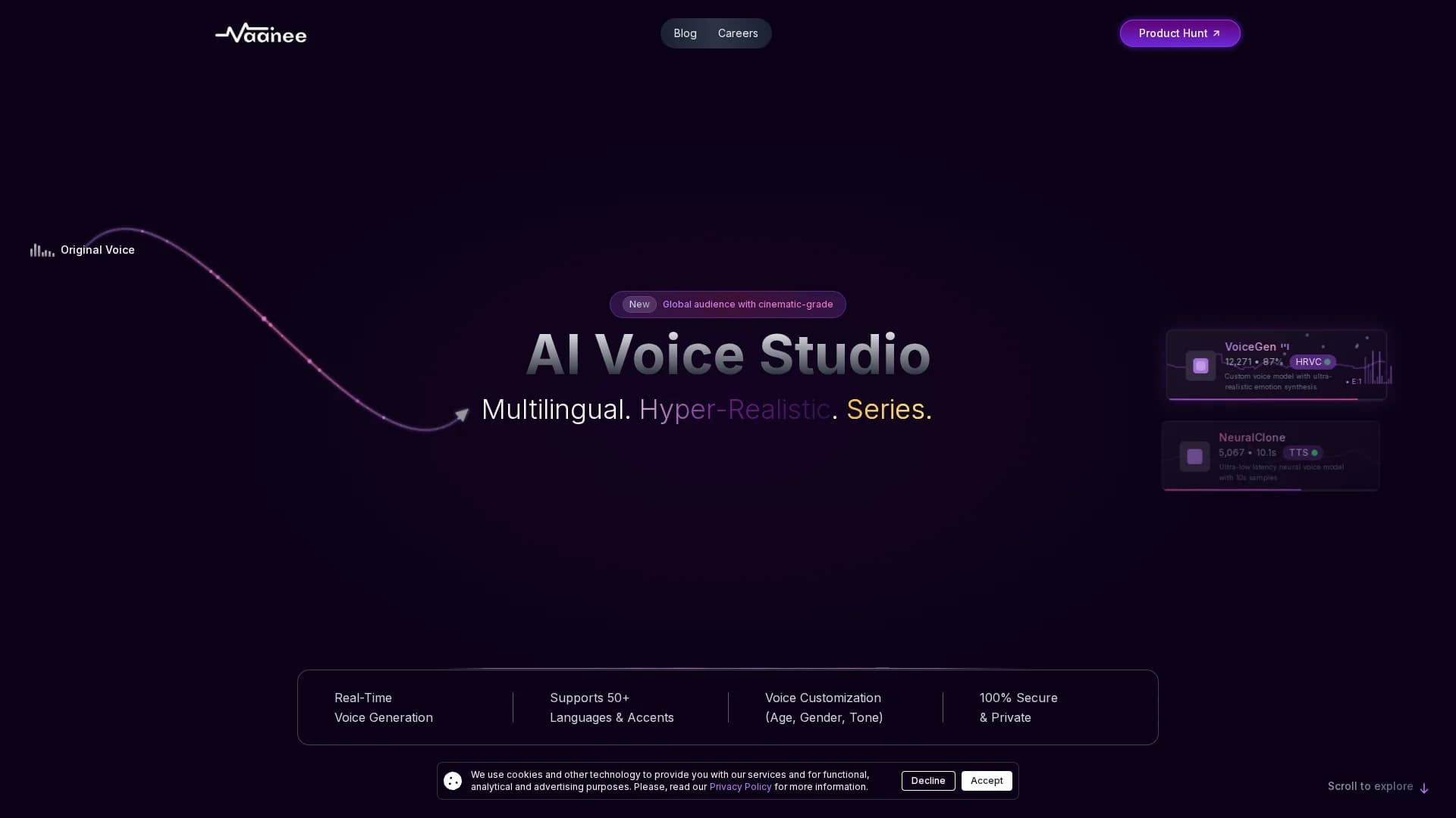 vaanee-ai-engine homepage