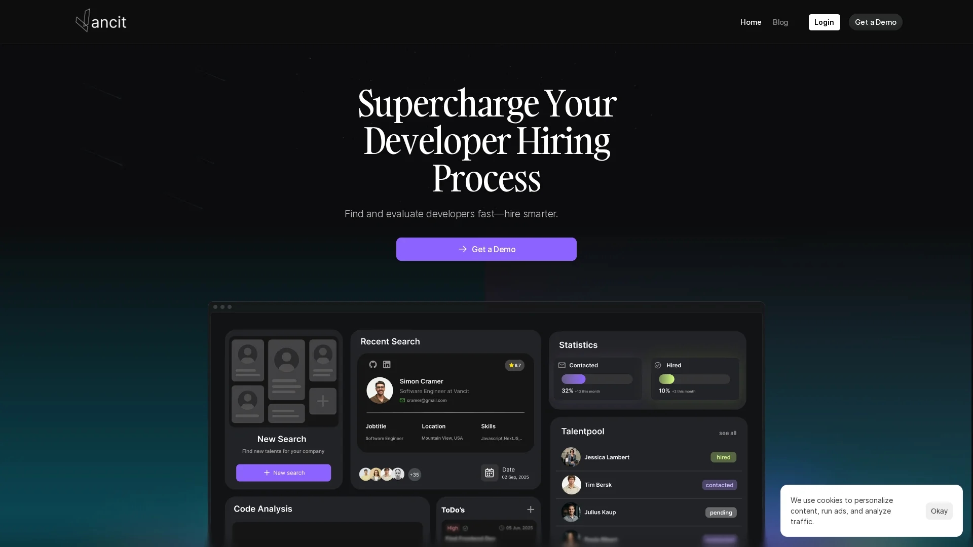 vancit homepage