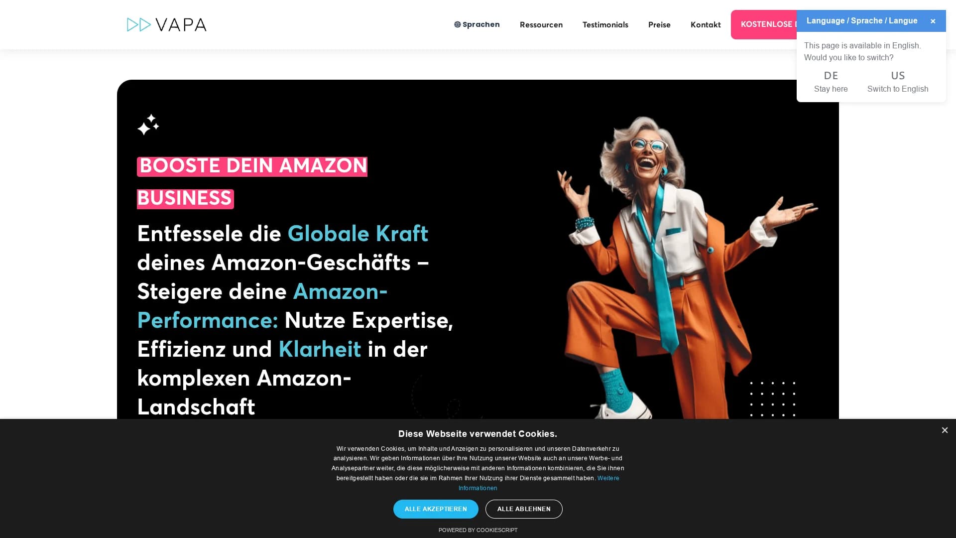 vapa-ai homepage