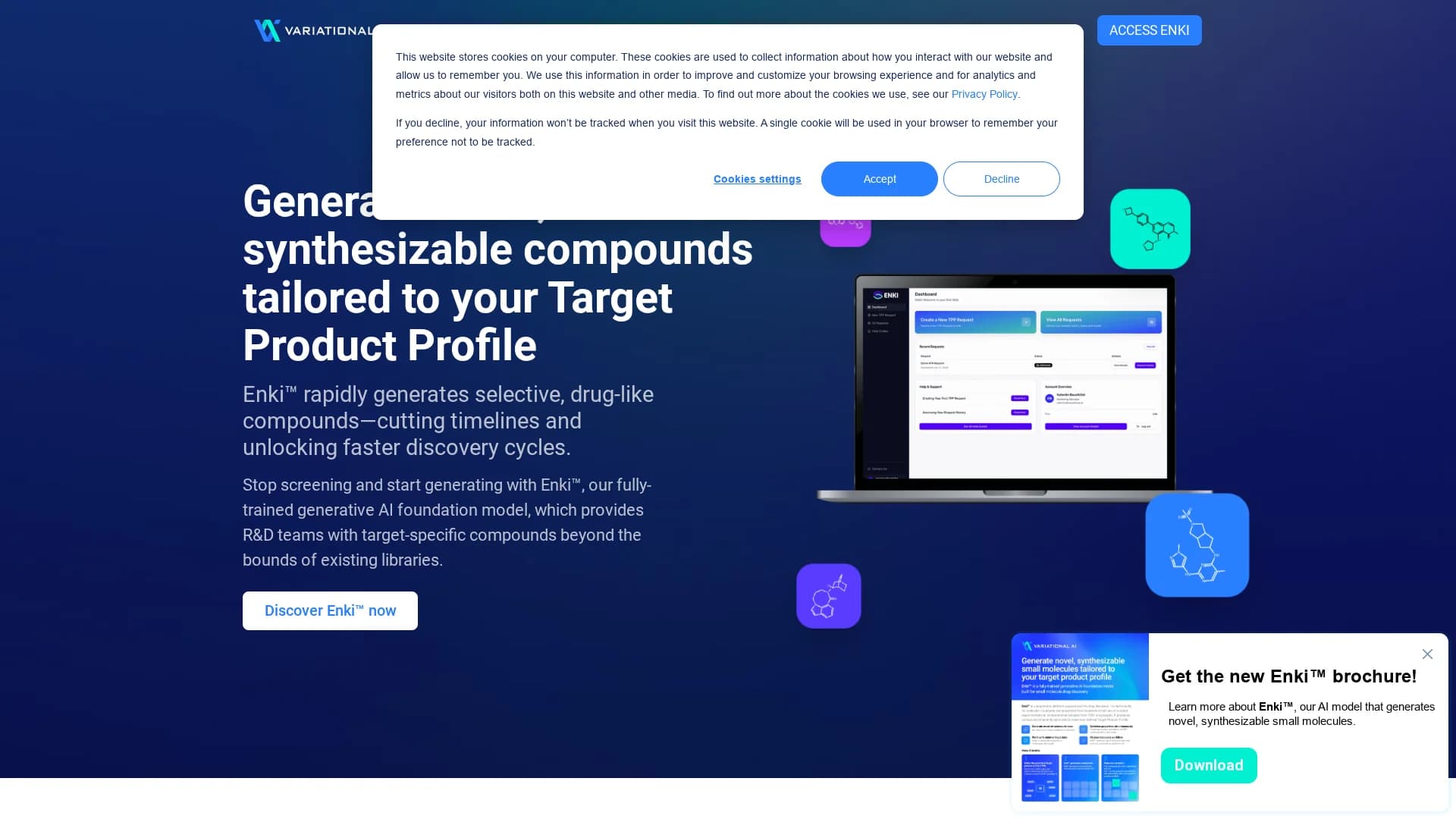 variational-ai homepage