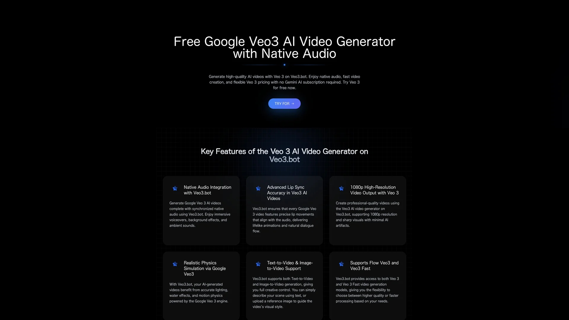 veo3-bot homepage