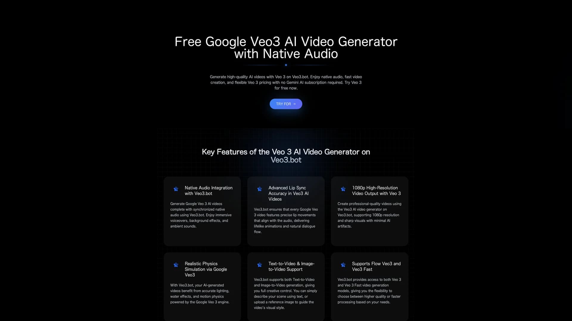 veo3-bot homepage