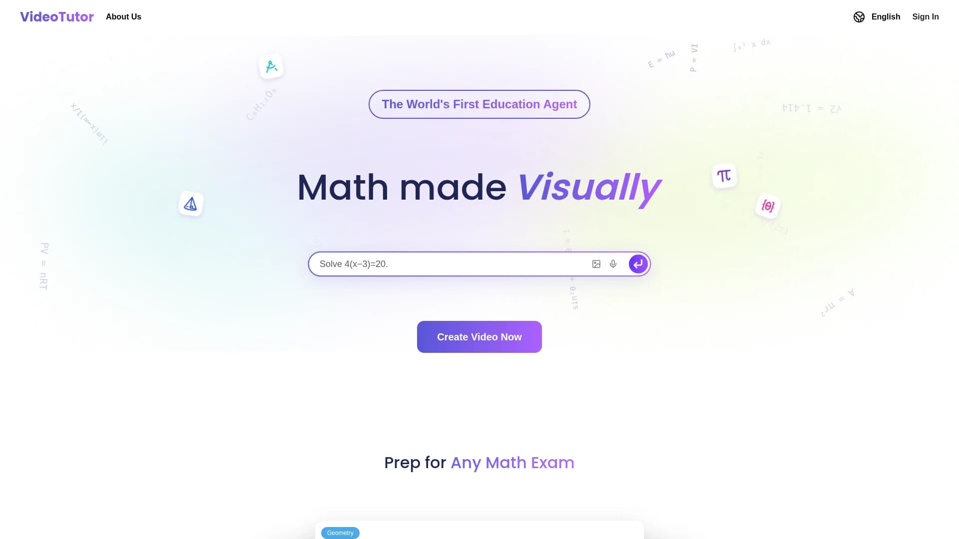 videotutor homepage