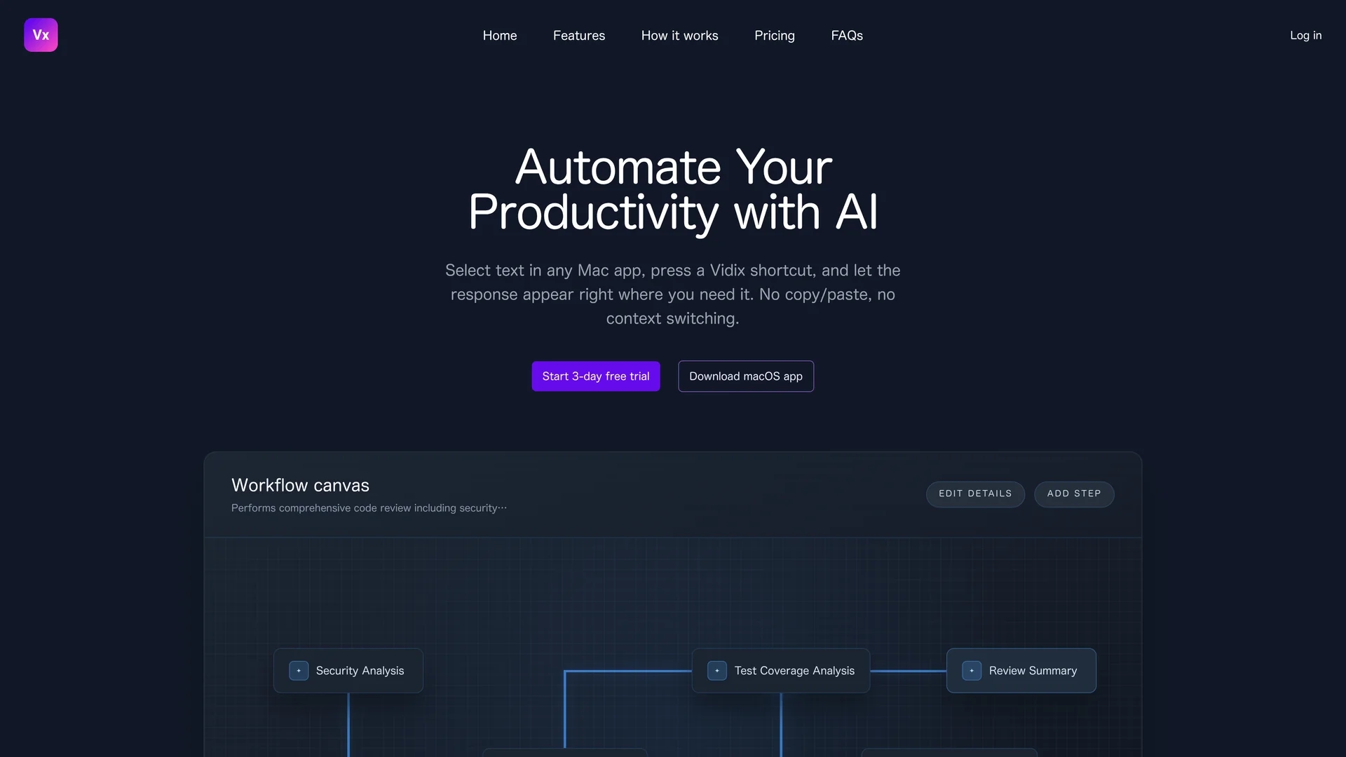 vidix homepage